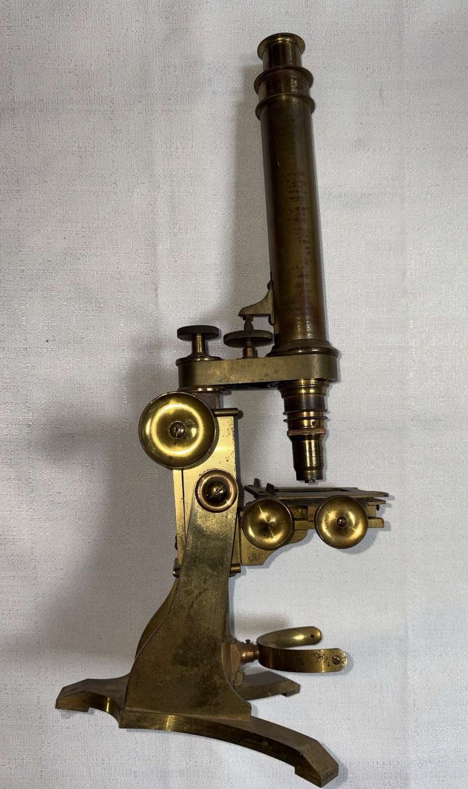 Vintage Charles Baker Microscope