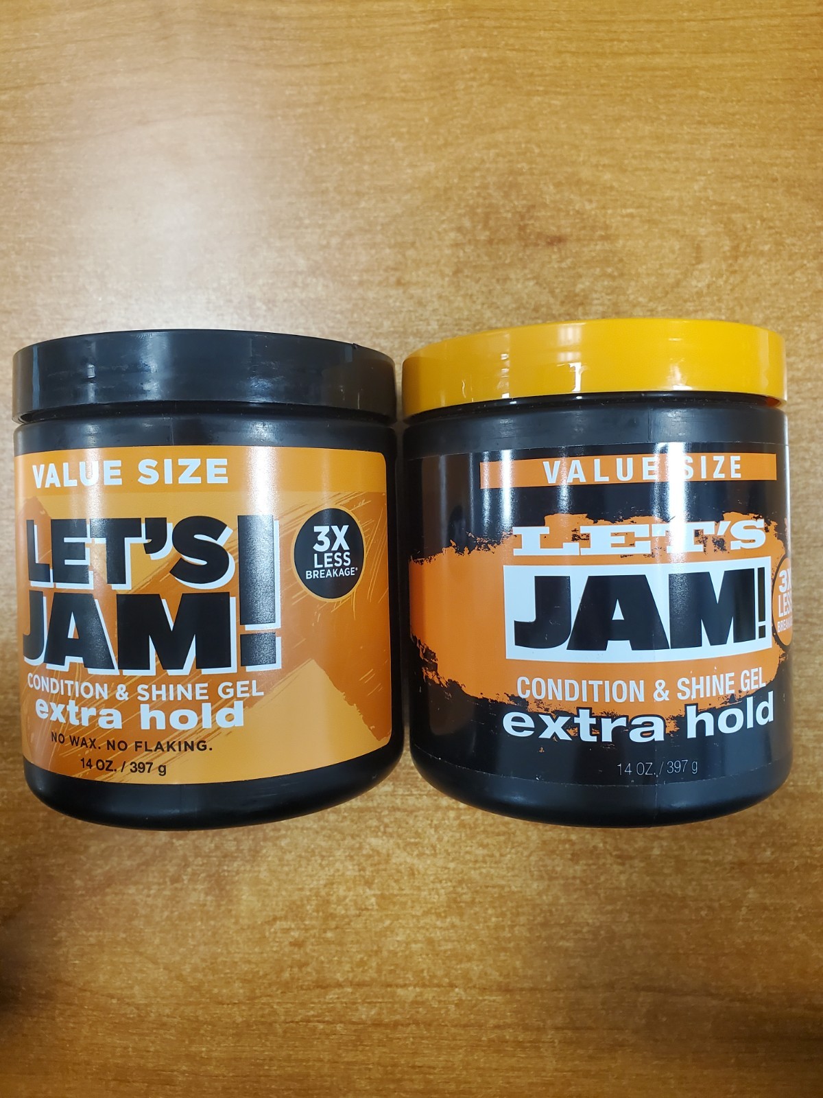2 Pack: SoftSheen-Carson Let's Jam! Condition & Shine Hair Gel 14 oz. ea. - 1D
