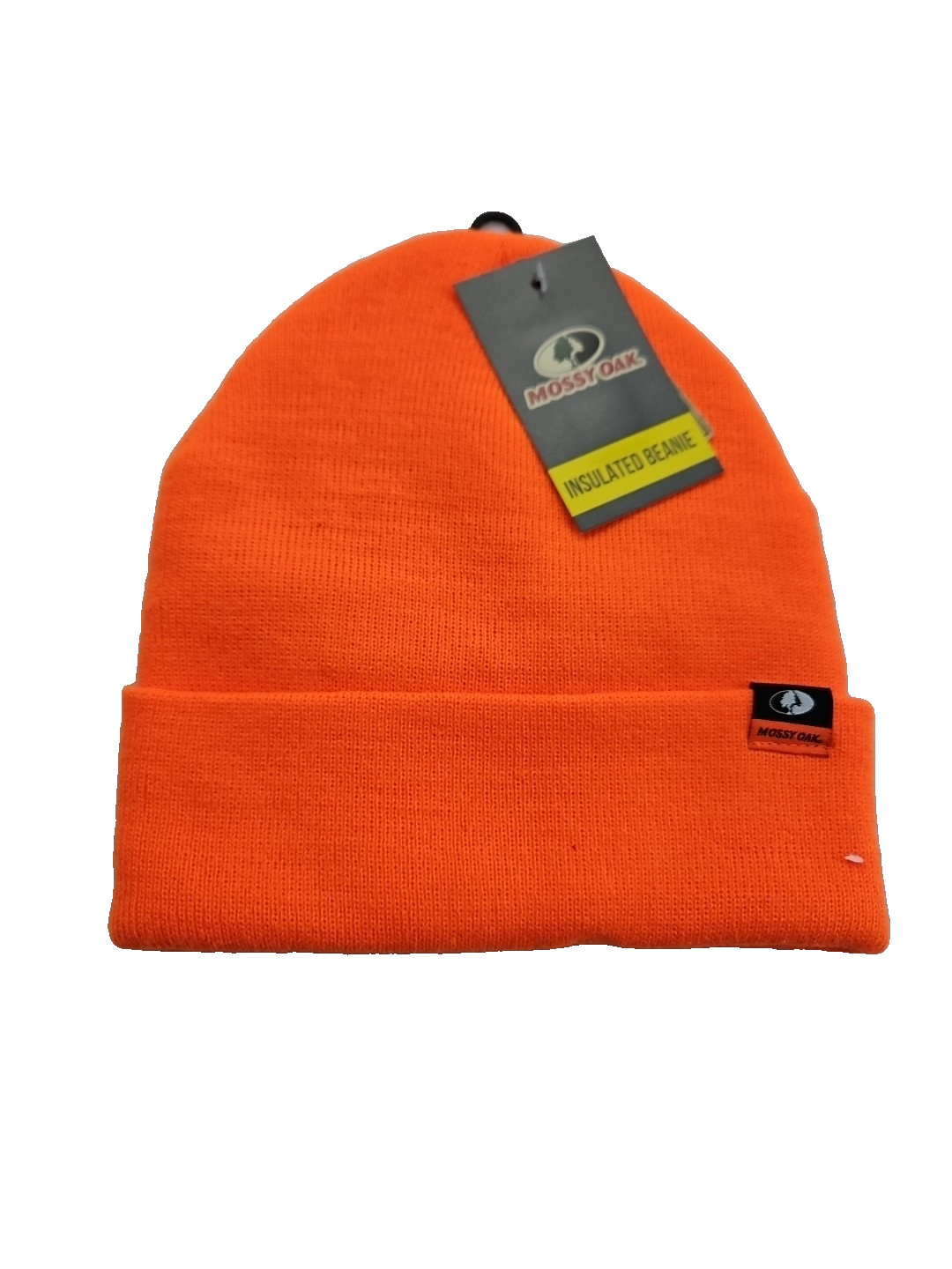 Mossy Oak Hunter Blaze Orange Beanie Insulated Toboggan Wildlife Safety Hat OSFM