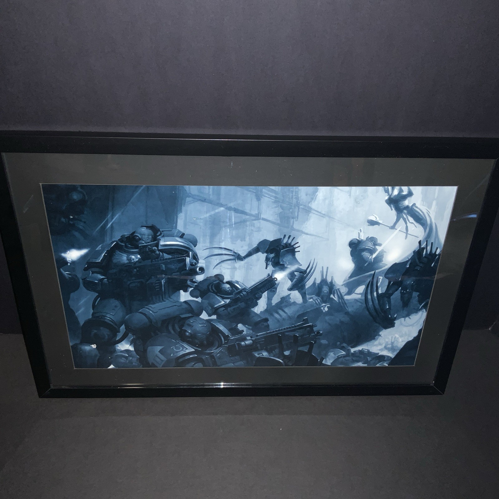 Framed KILLTEAM Pariah Nexus Insert Art OOP Warhammer 40K DECOR - Wall Art