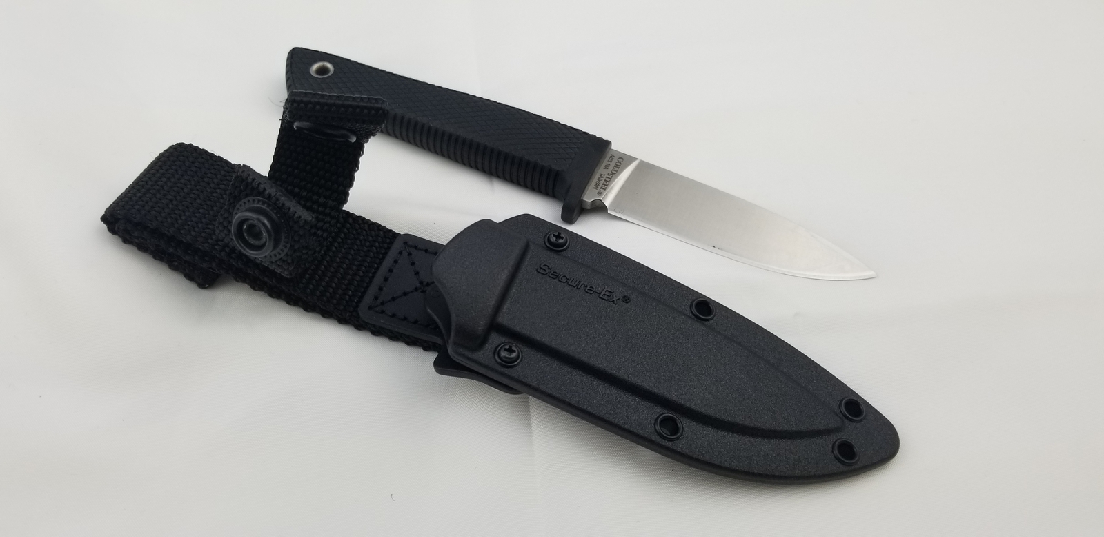 Cold Steel Pendleton Mini Hunter AUS-10A Stainless Fixed Blade Knife 36LPMF