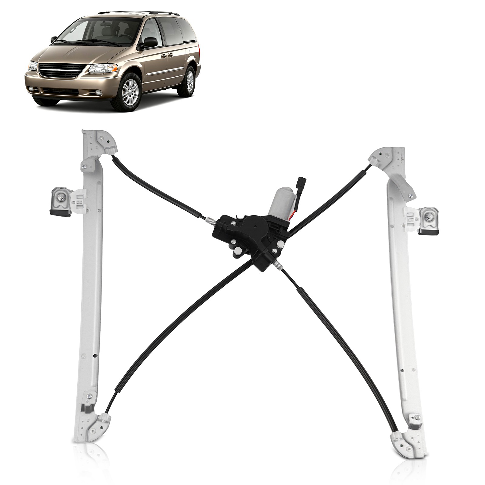 Front Left Driver Side Window Regulator for Dodge Caravan Grand Caravan 04-07
