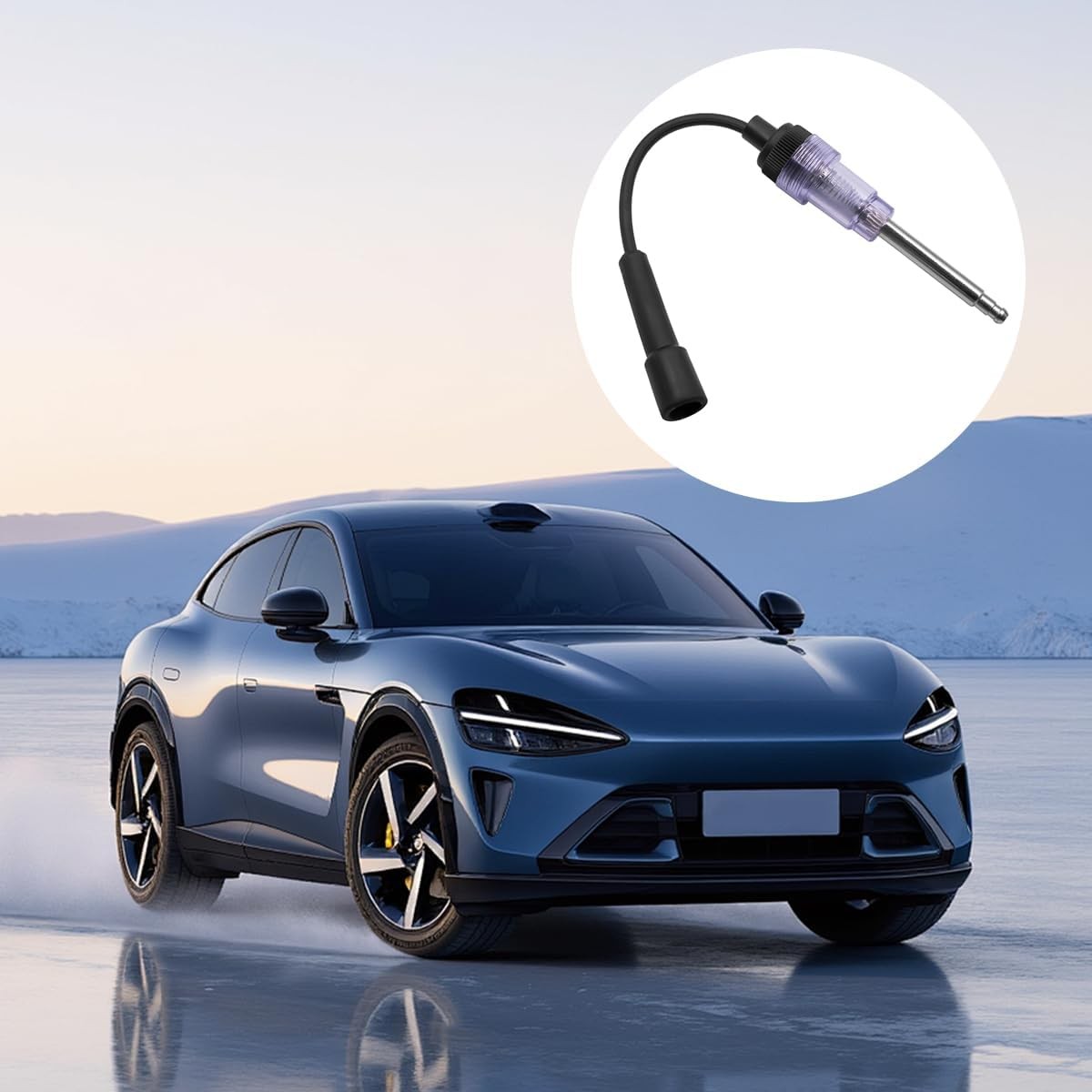 Car Inline Spark Plug Tester, Straight Boot Ignition Coil Tester Engine