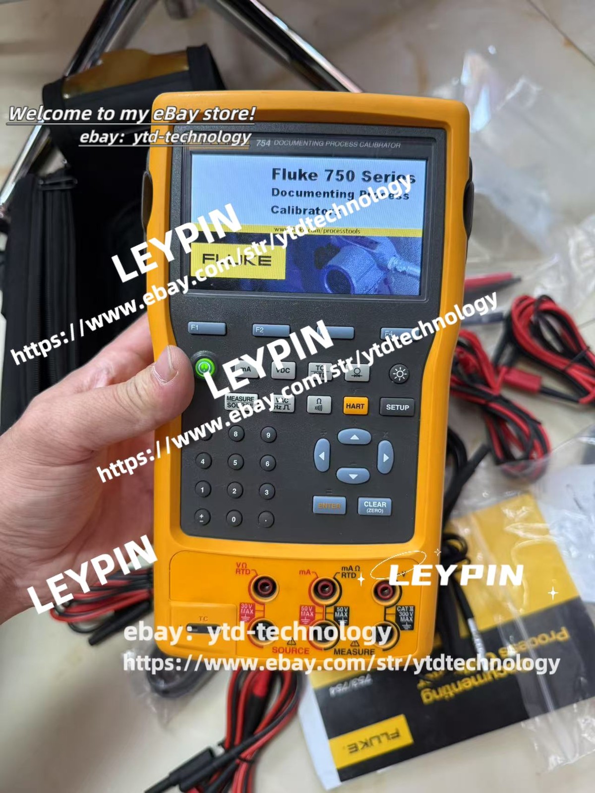 95% NEW Fluke 754 Documenting Multifunction Process Calibrator HART/stock/DHL