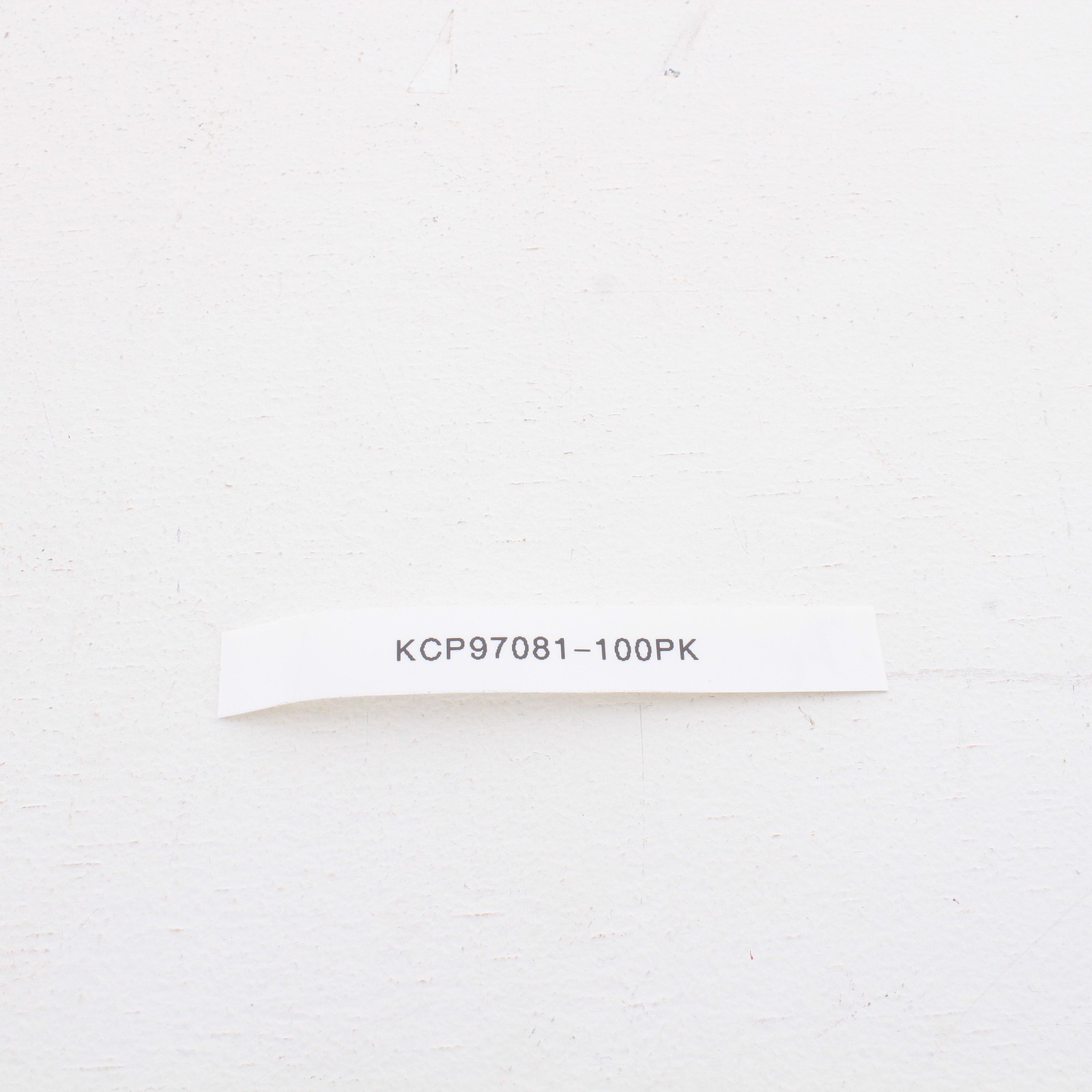 100-Pack KC PROFESSIONAL 6" Nylon Natural Cable Ties White
