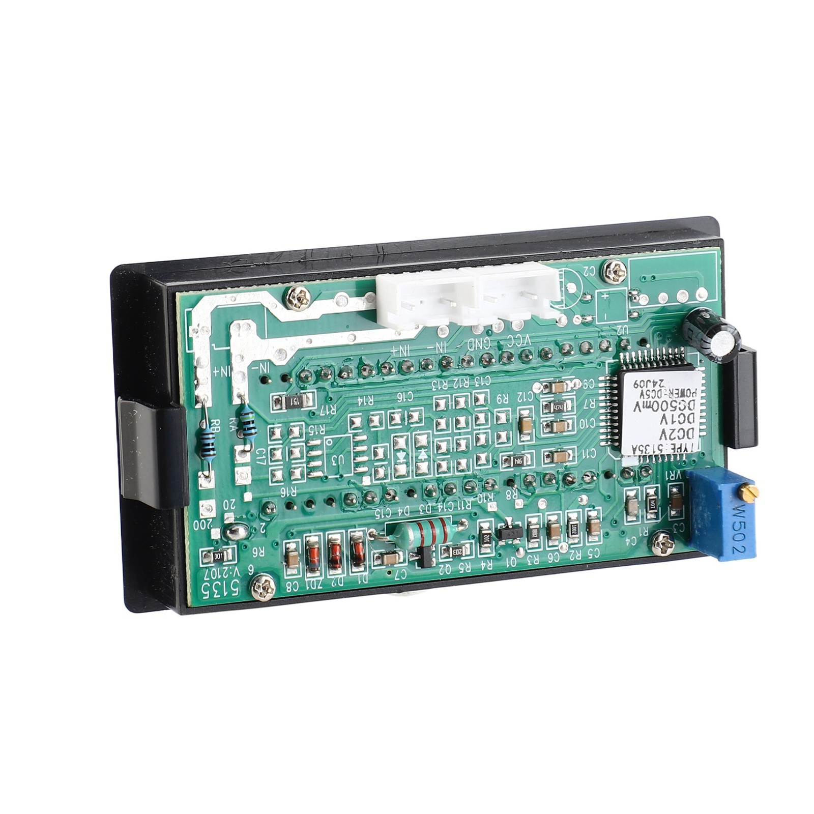 5135A DC5V DC Voltmeter Digital Panel Meter With Red LED (DC500mV/DC1V/DC2V)