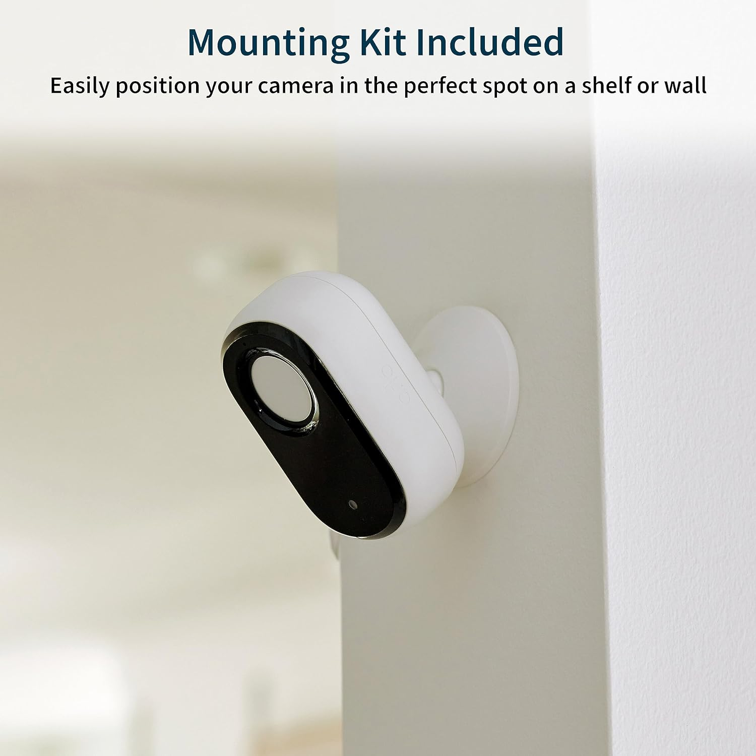 Essential Indoor 2K Security Camera 2nd Generation 1 Pack Home Security Wi-Fi