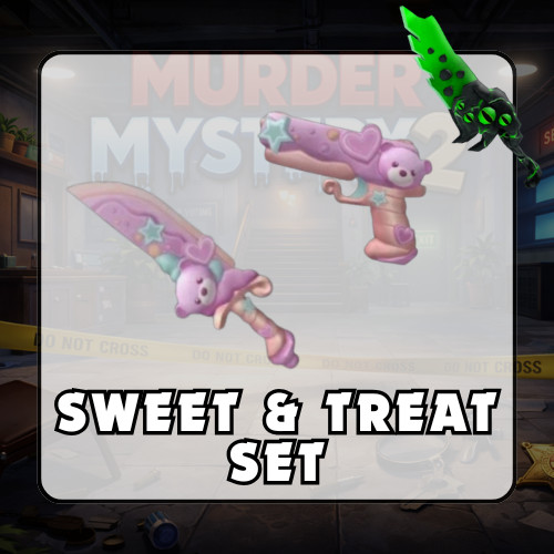 Murder Mystery 2 MM2 | Sweet & Treat Set | Ancient Godly Knives and Guns