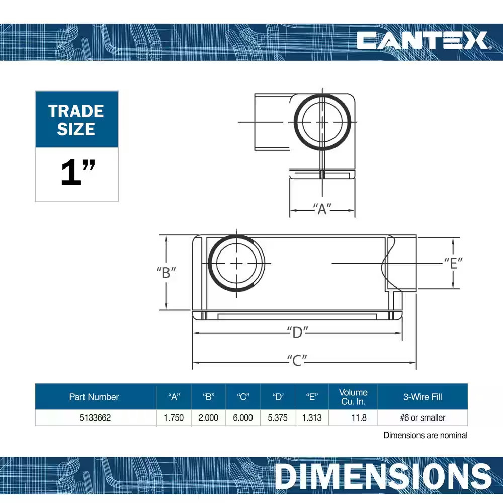 1 In. LL Conduit Body