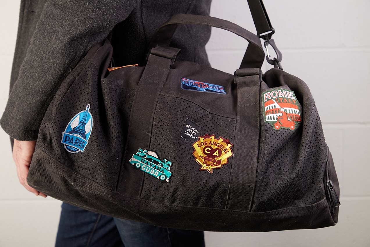 Redwood Iron on Travel Patch - Great Souvenir or Gift for travellers