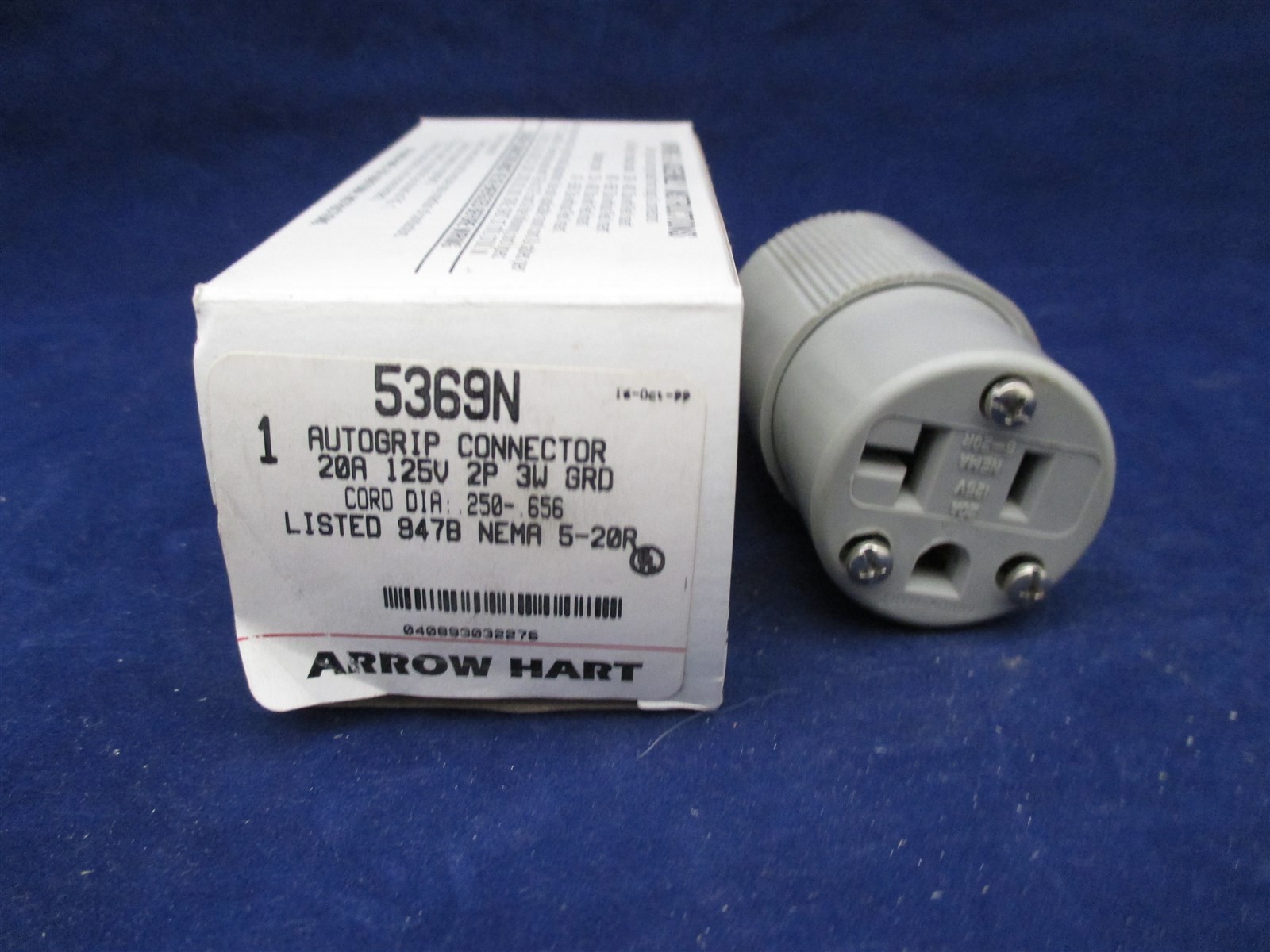 Arrow Hart 5369N Autogrip Connector new