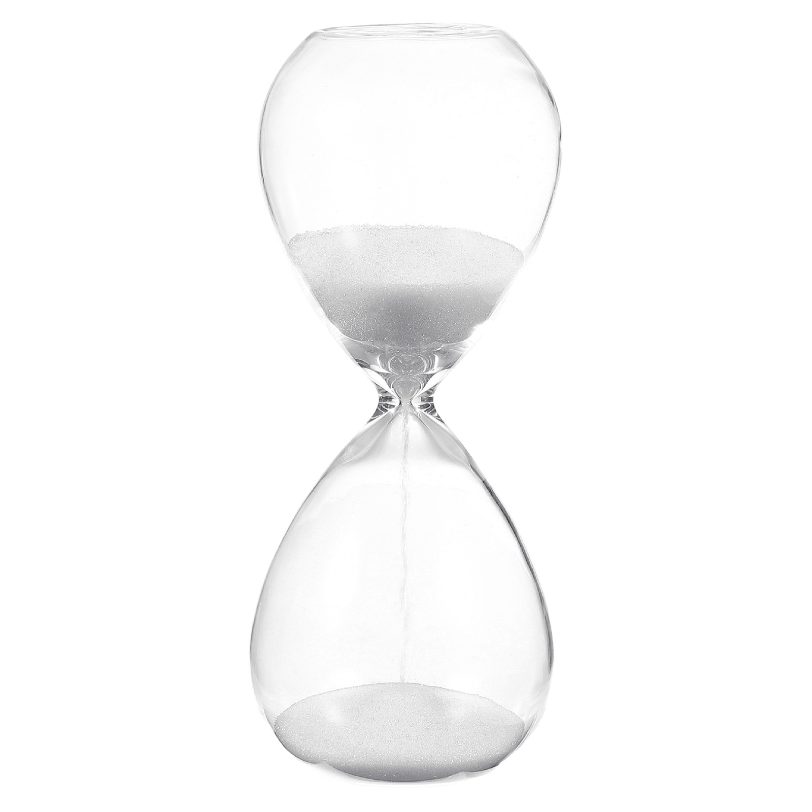 5 Minutes Sand Timer Watch High Glass Sandglass Timer White