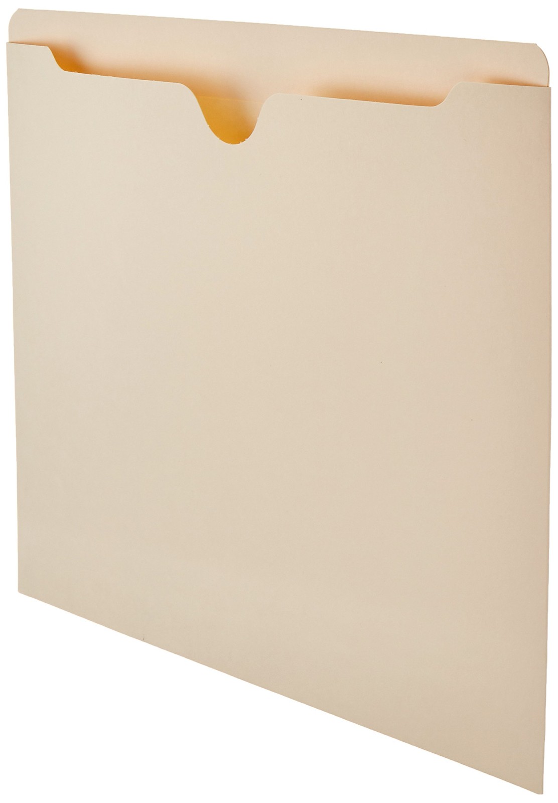 Amazon Basics File Jackets for Organizing Documents, No Expansion, Manila