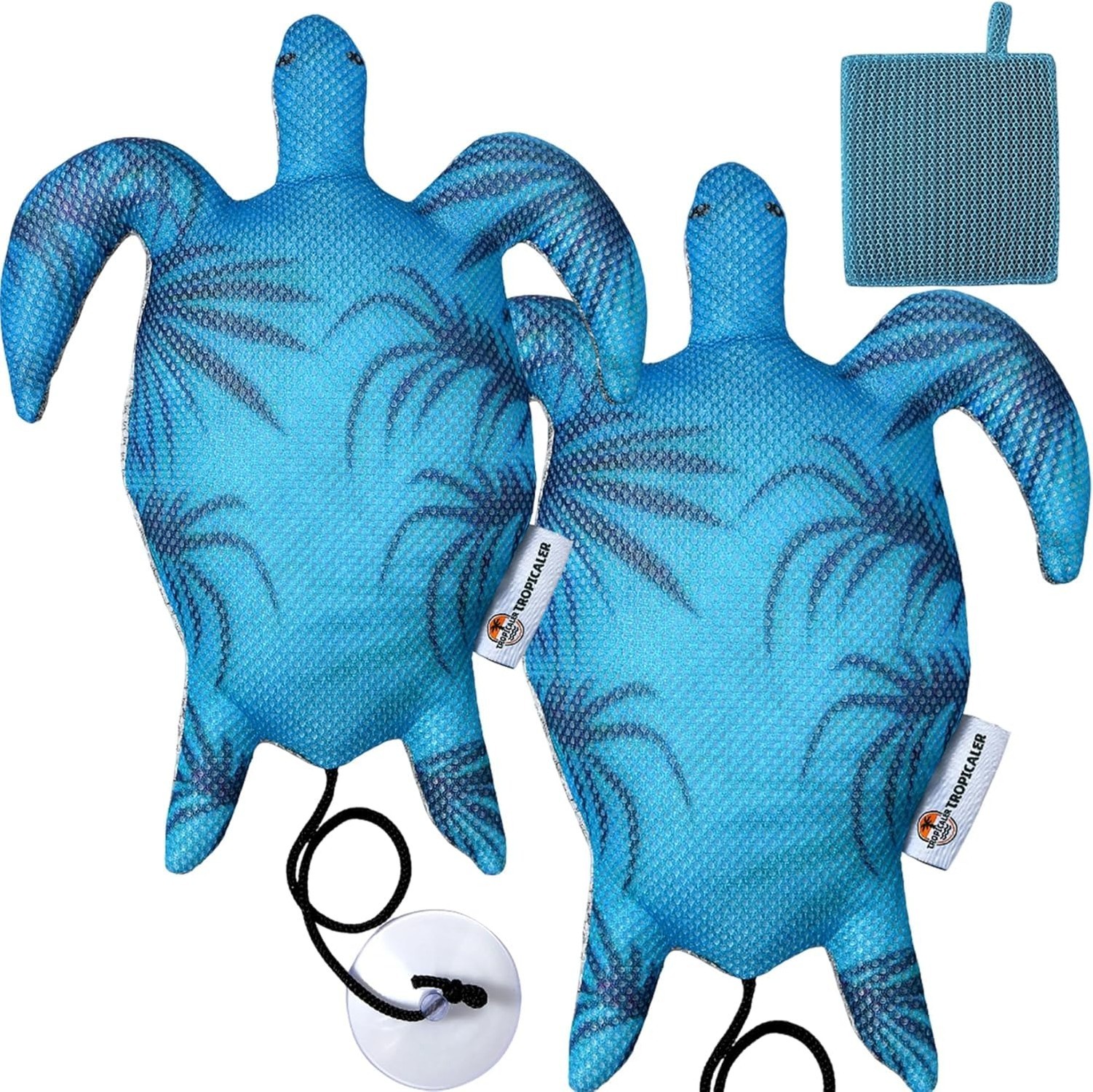 2 Pack Turtle Hot Tub Scum Absorber, Floating Scum Sponge for Spa Hot Tub –