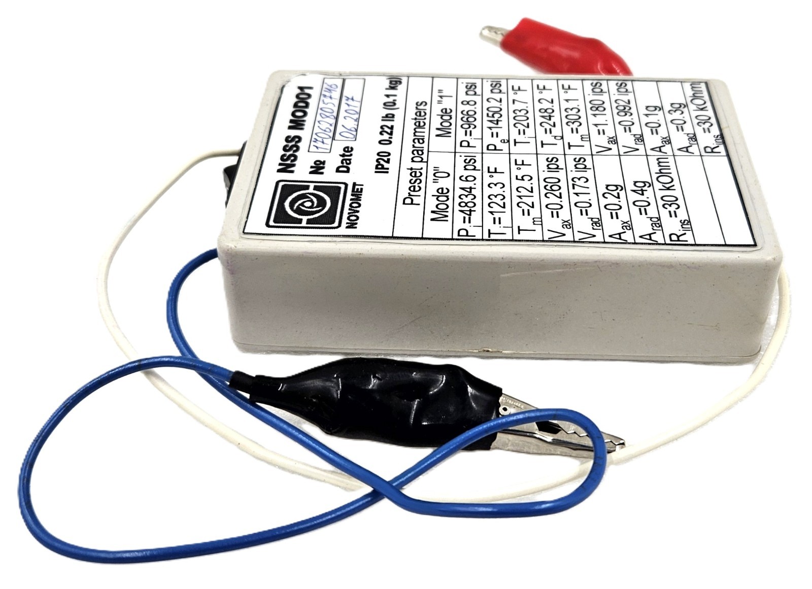 NOVOMET NSS MOD01 CALIBRATOR UNIT FAST SHIP