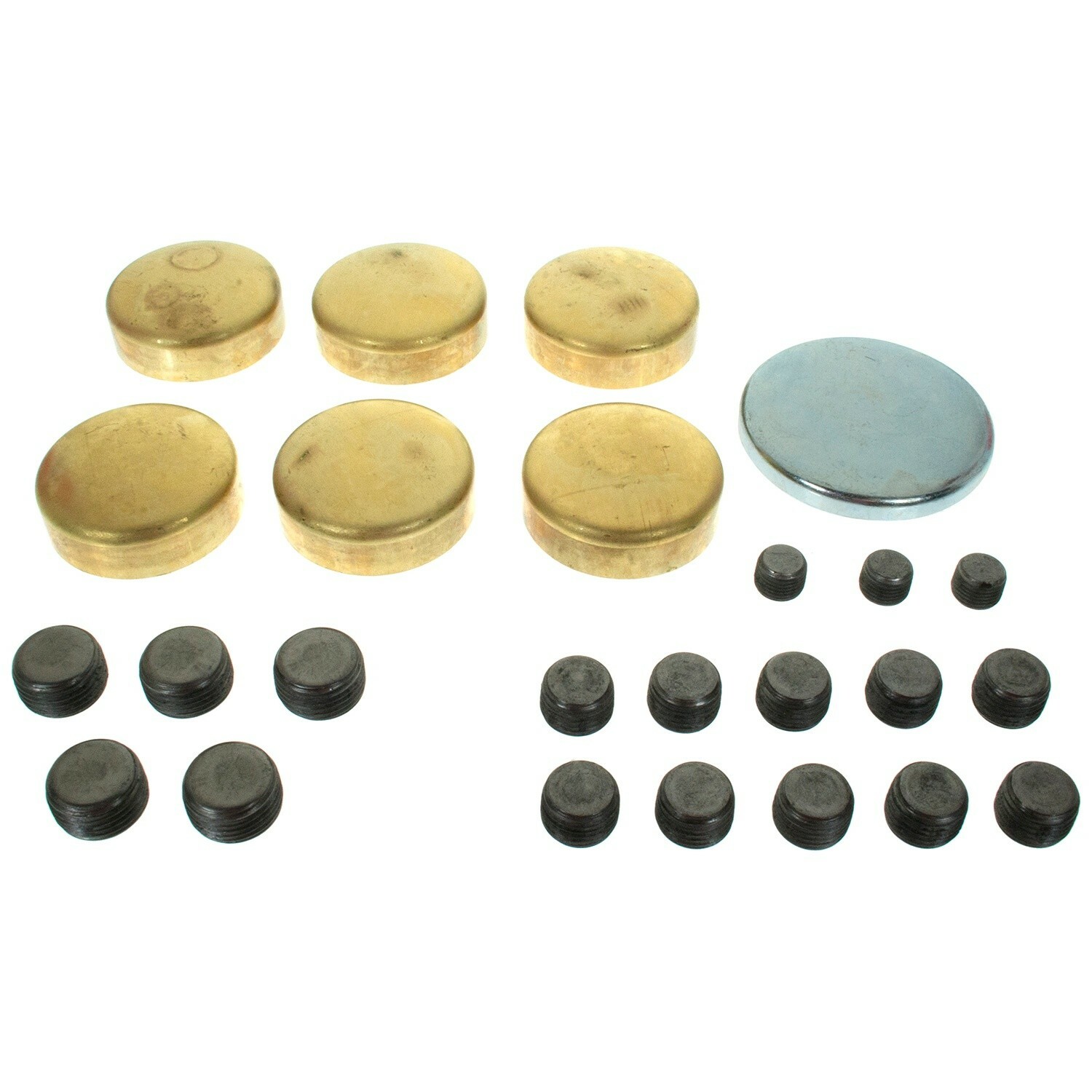 Chevy 454 1992 Through 2000 Engines Brass Expansion Plug Kit Melling MPE-275BR