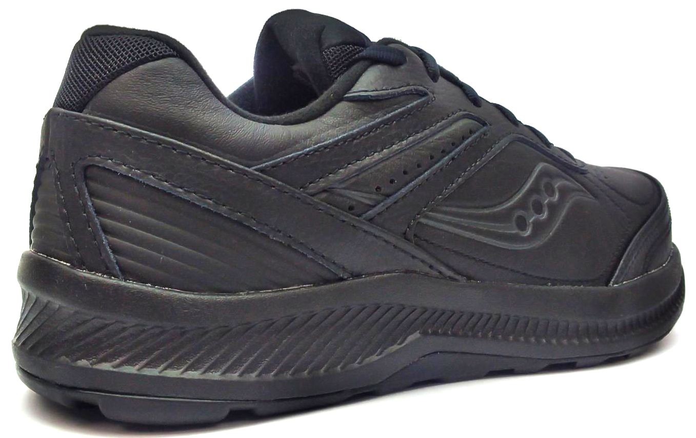Saucony Women's Echelon Walker 3 Walking Shoes Leather Lace-up Comfort
