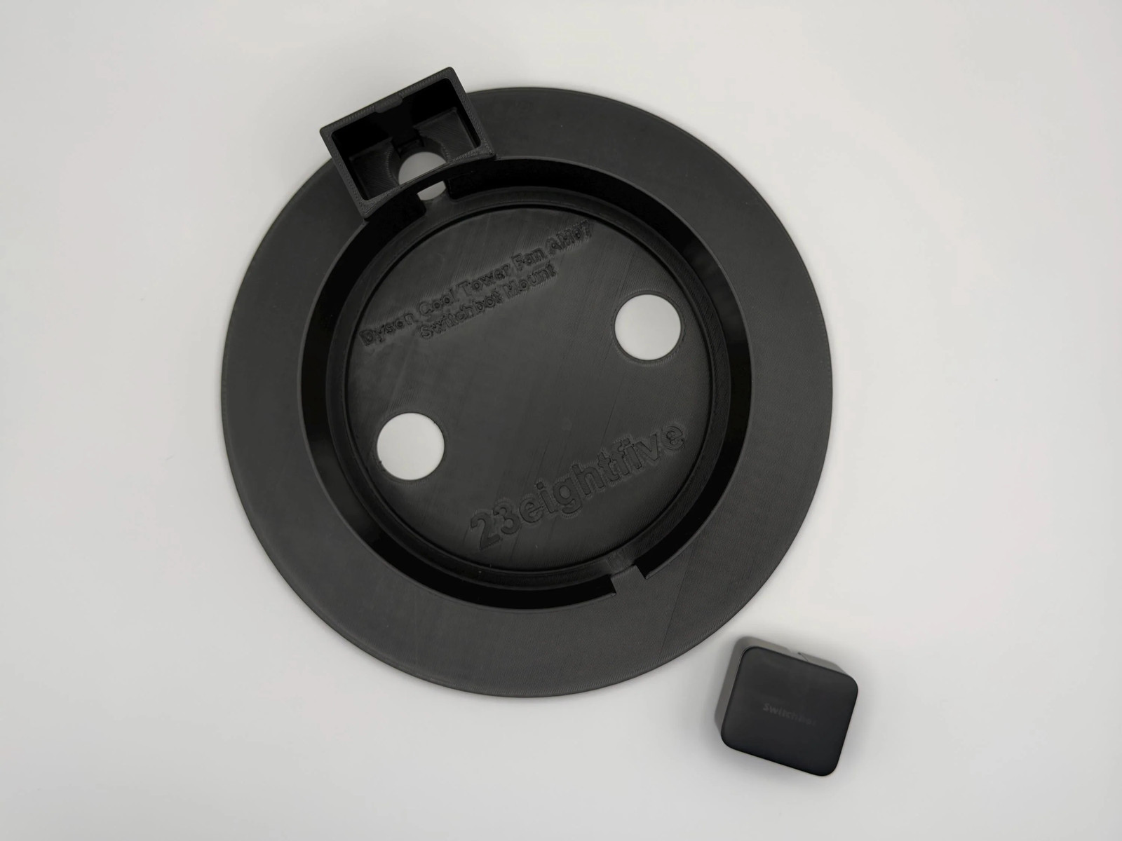 Dyson AM07 Fan SwitchBot Mount – 3D Printed Smart Home Automation Bracket