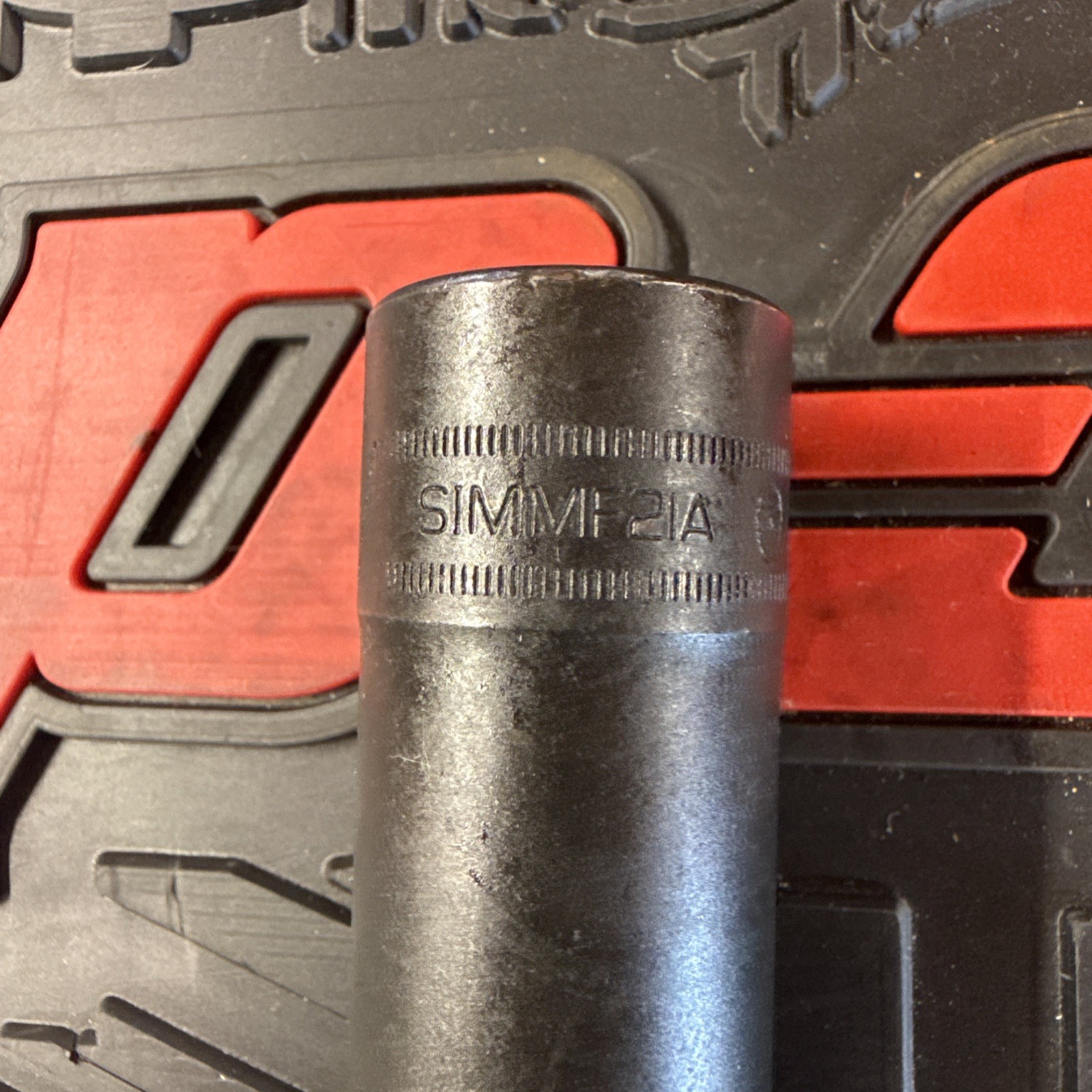 NEW Snap-on SIMMF21A 1/2" drive deep 21mm 6 point thin wall impact socket