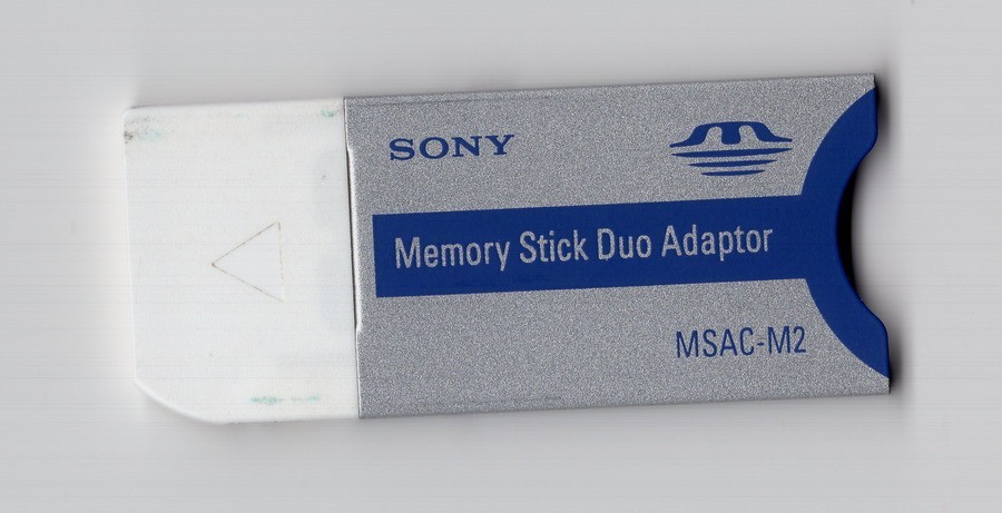 Sony MSAC-M2 Genuine Camera Memory Stick Duo Adaptor / Adapter