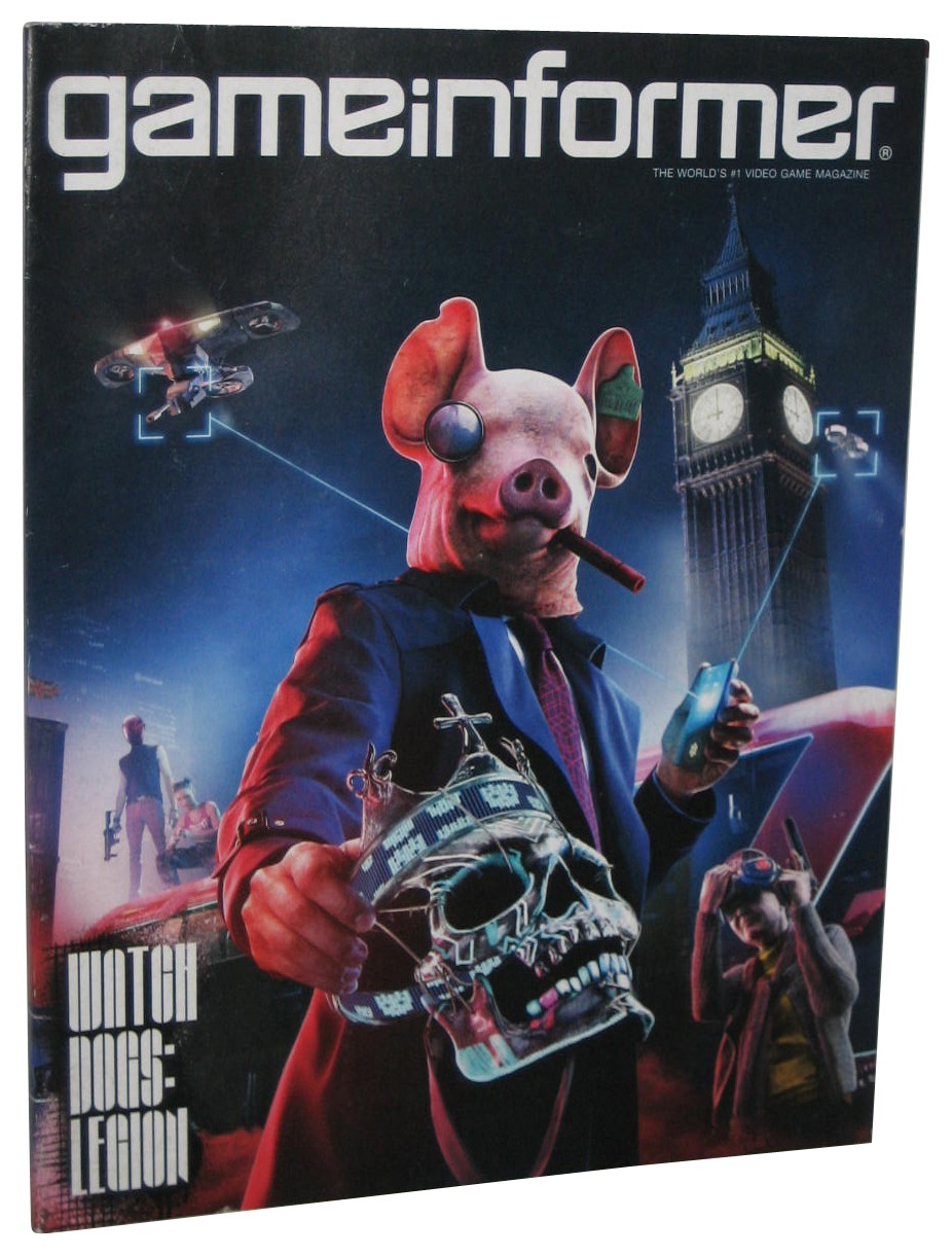 Game Informer Video Game August 2020 Magazine Book #328 - (Watch Dogs Legion Cov