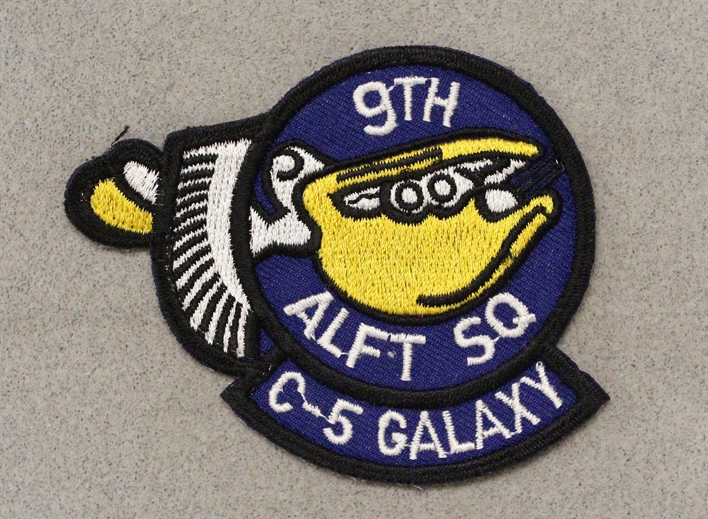 9th Airlift Squadron - Air Force Patch 2453