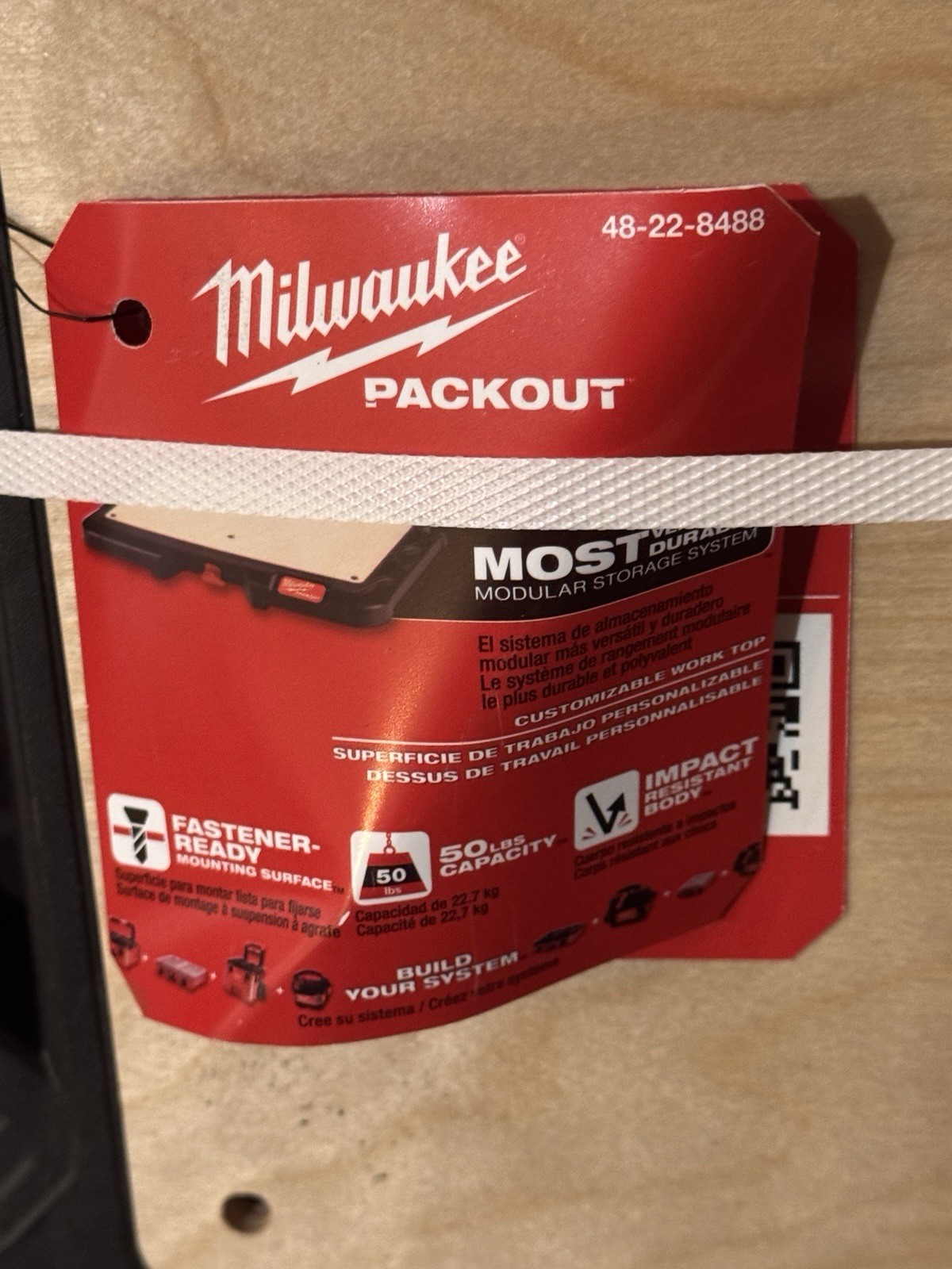 Milwaukee 48-22-8488 PACKOUT Customizable Impact Resistant Durable Work Top