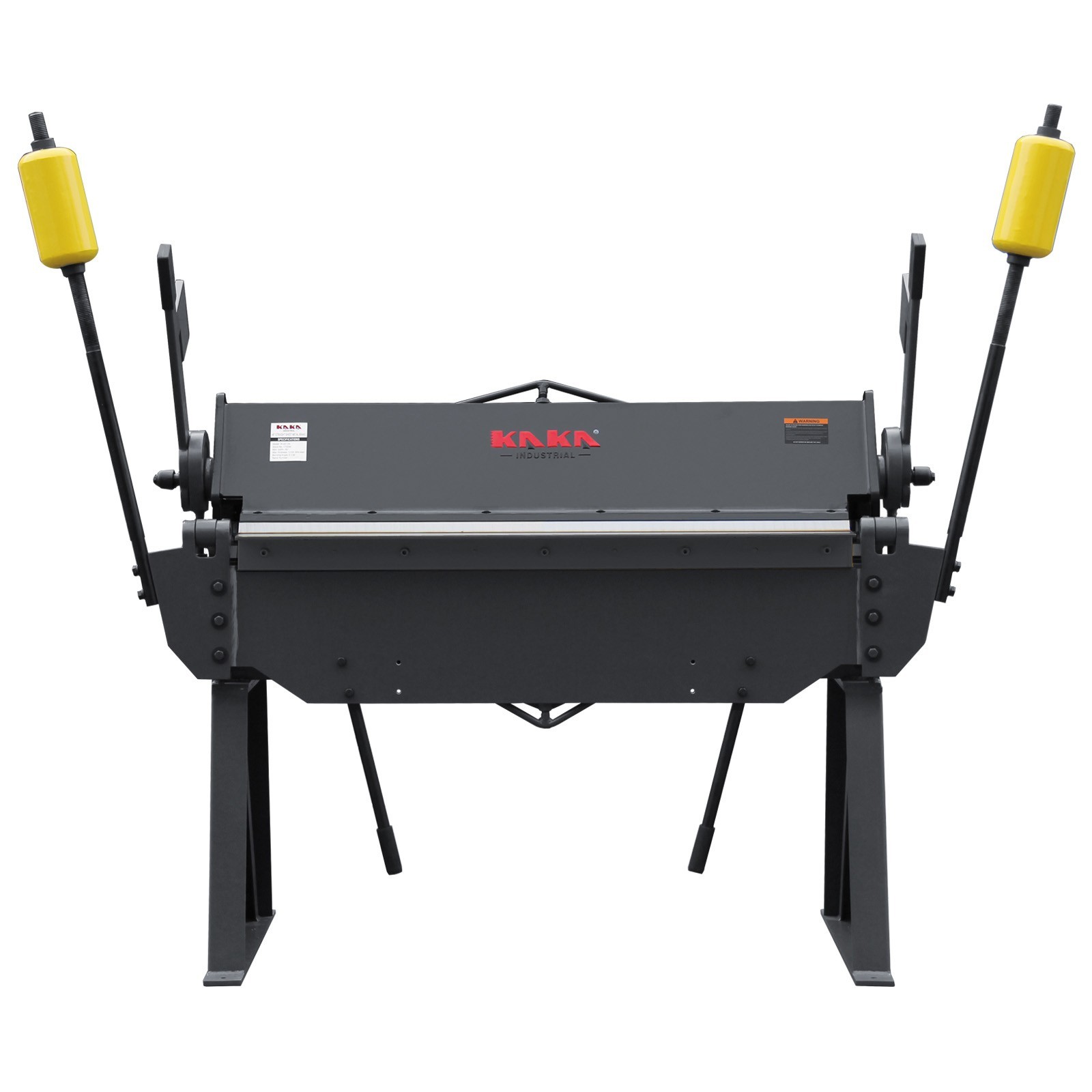 Sheet Metal Brake, 48-Inch Box and Pan Brake, 12 Ga. Metal Brake Bender W-4812T