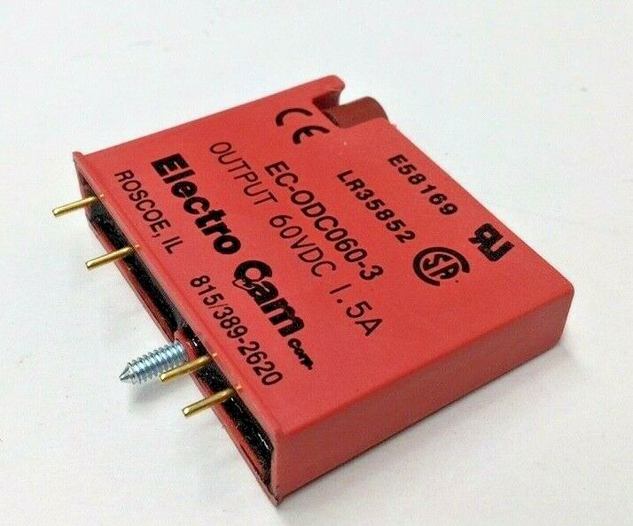 Electro Cam EC-ODC060-3 Output Module 60VDC 1.5A