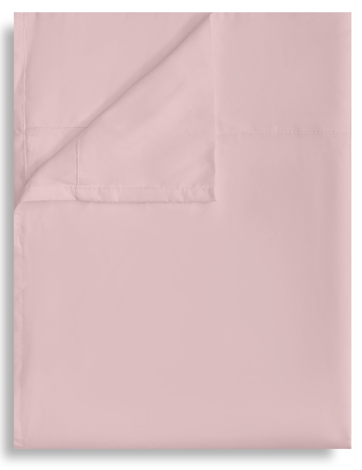 Twin Flat Sheet, Soft Brushed Microfiber Bedding, ColorCoded, 66"x96"