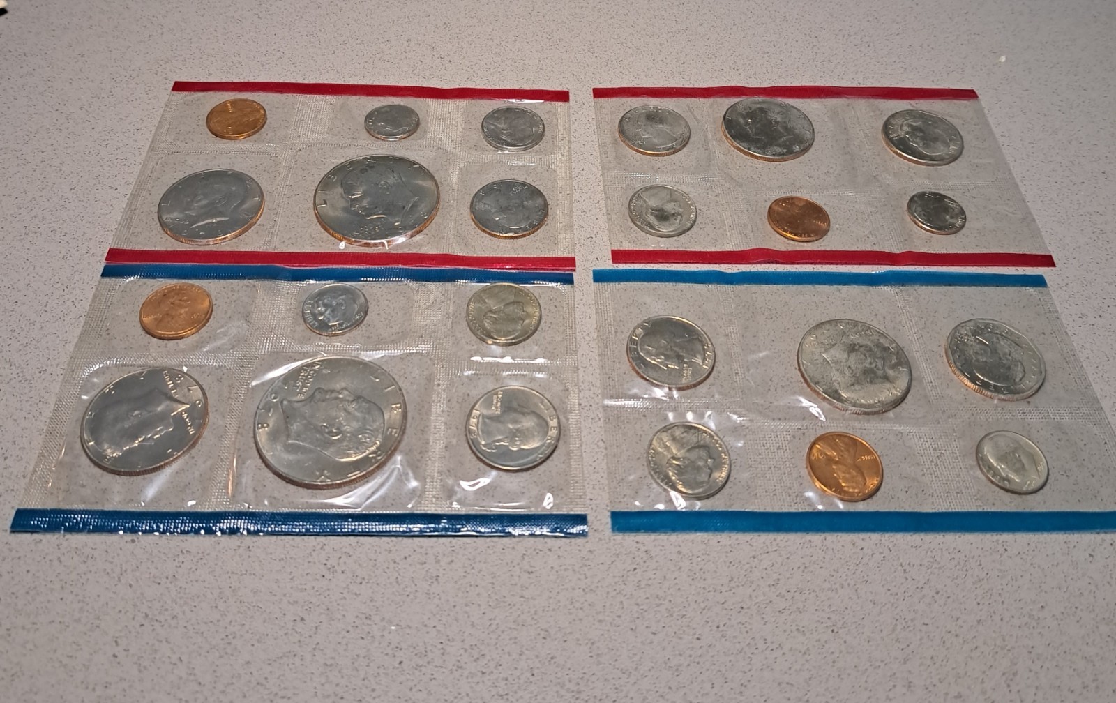 1978 and 1979 Uncirculated coin Mint sets