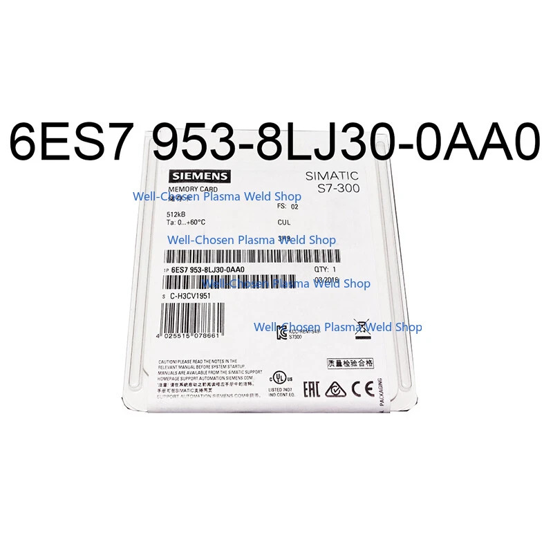 1PC New Siemens 6ES7953-8LJ30-0AA0 Micro Memory Card 6ES7 953-8LJ30-0AA0