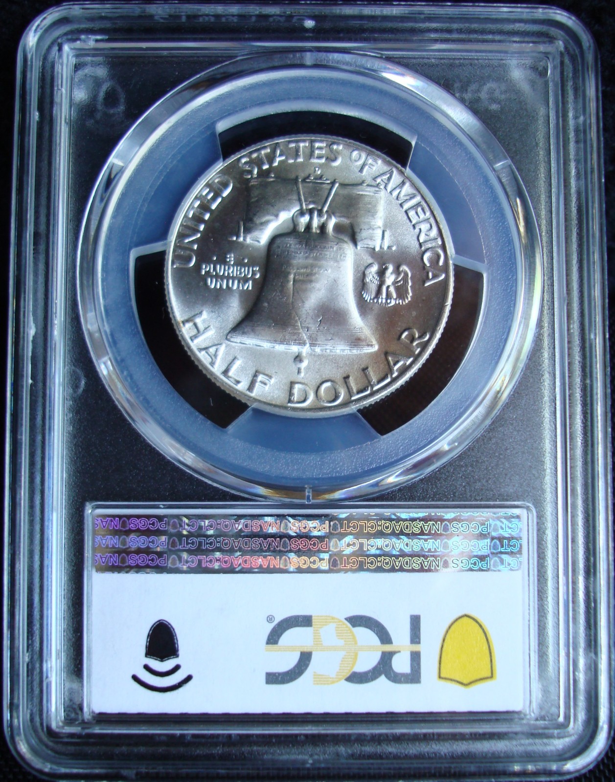 1961-D Franklin Silver Half Dollar - PCGS MS 66 - Gold Shield