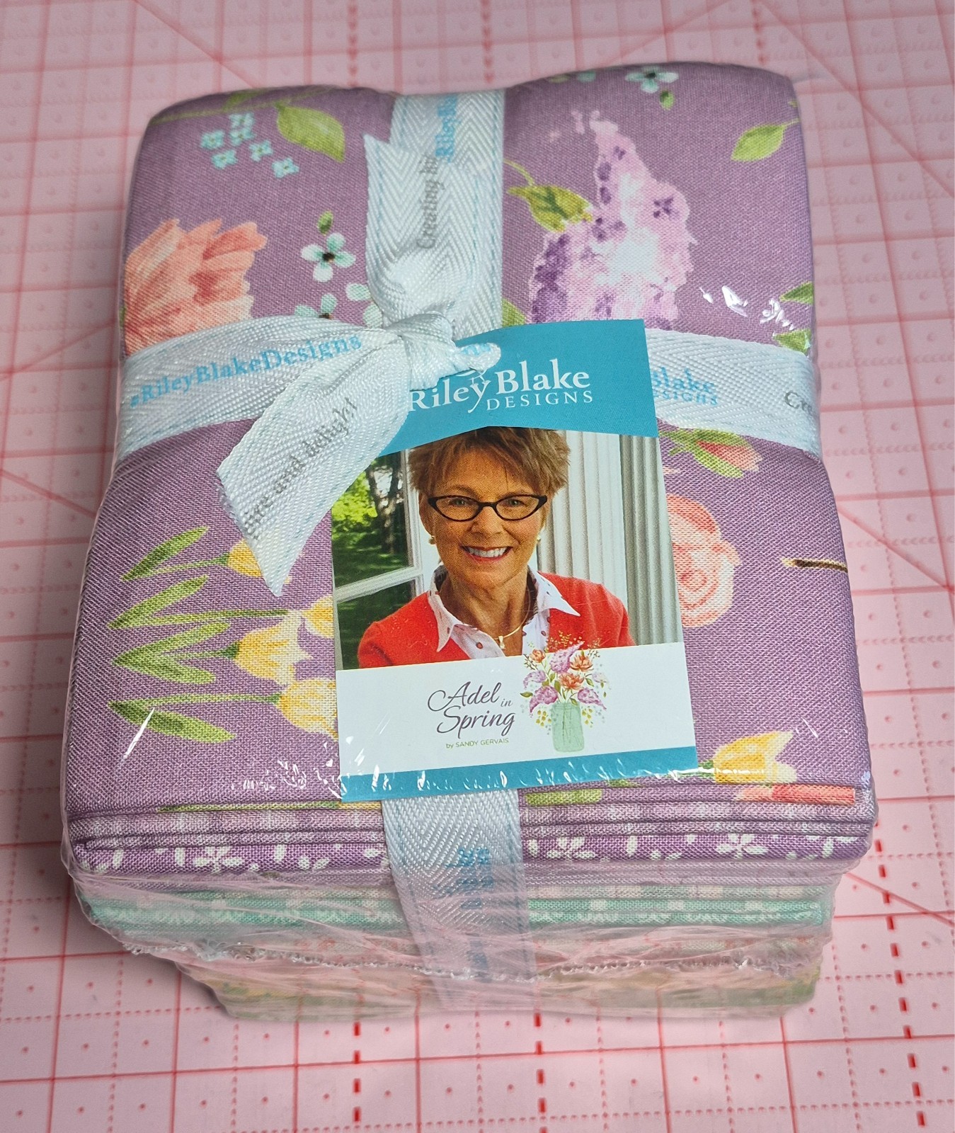 Riley Blake  Adel In Spring 29 pc Fat Quarter Bundle By Sandy Gervais