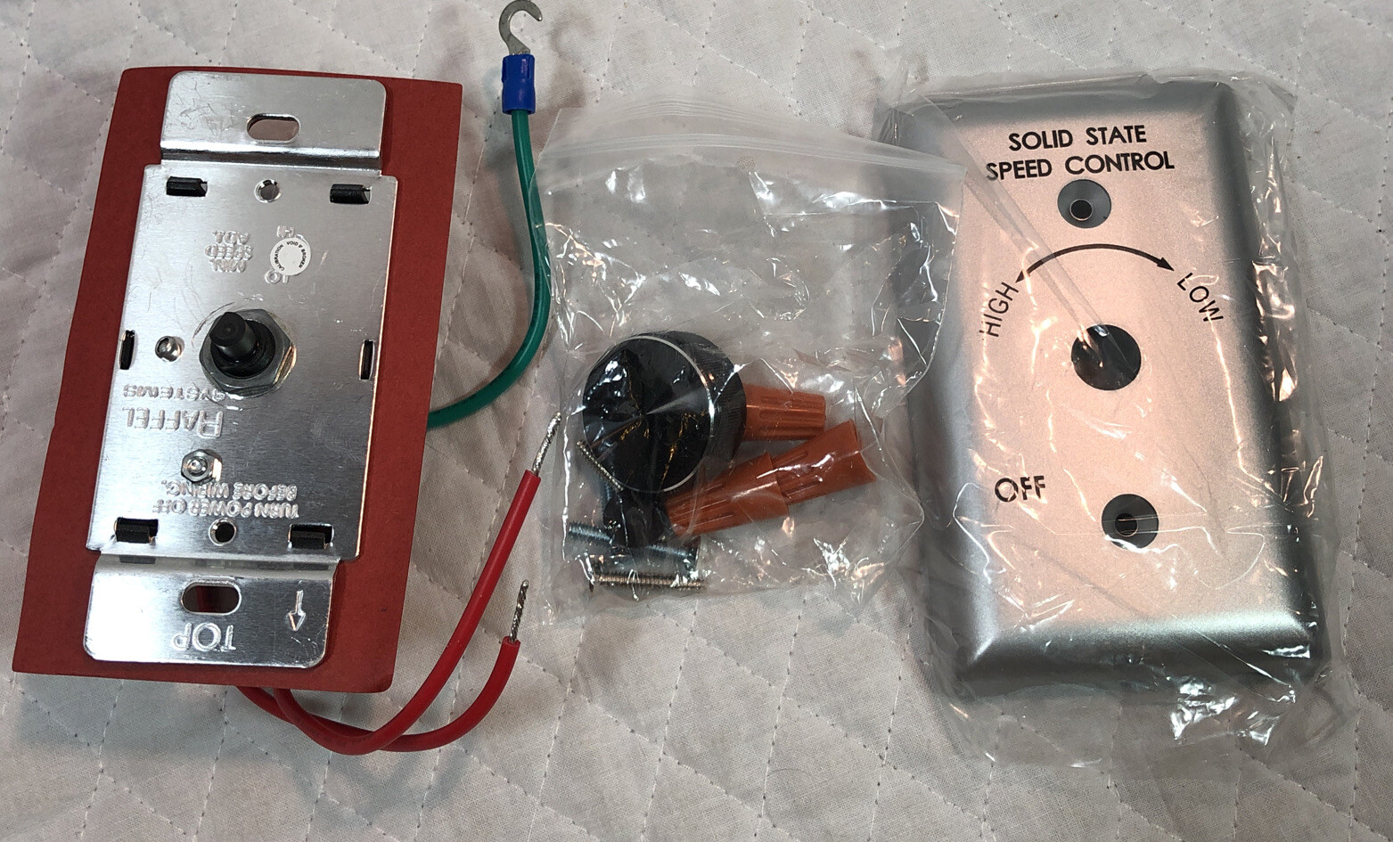 Solid State Speed Control 385031  5WSSC Wall Mount New