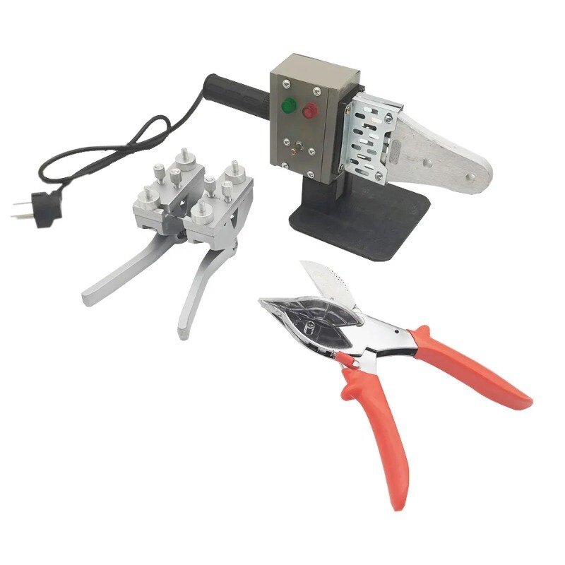Welding Machine Welding Clamp+scissor+soldering Iron with Coating Butt Welding