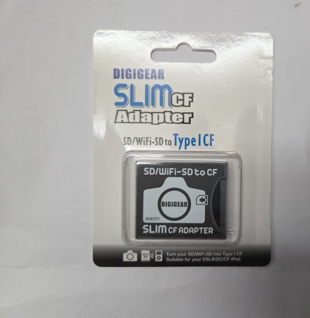 DIGIGEAR CF Memory Card Adapter SD WiFi SD to Box Of 50