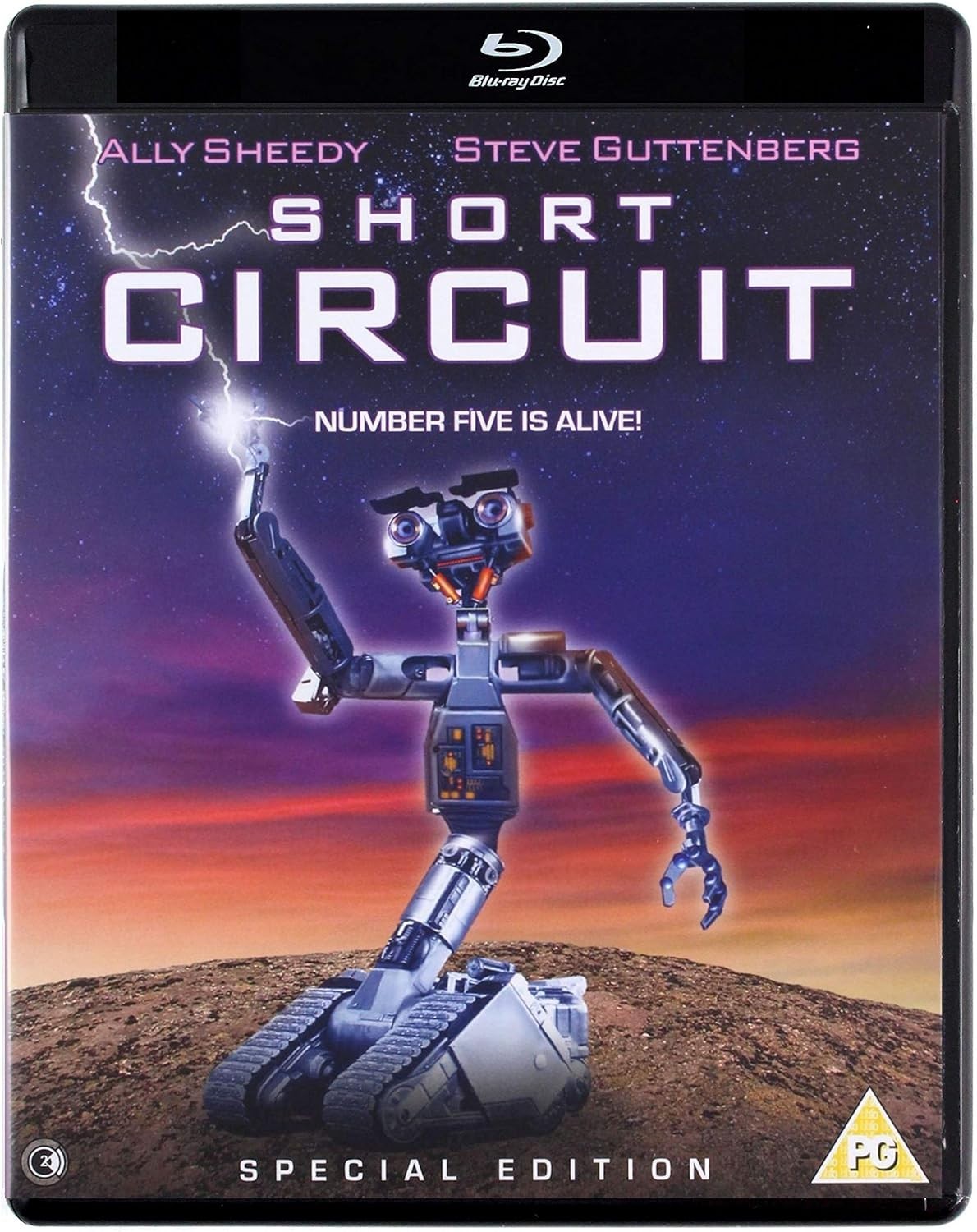 Short Circuit (1986) Ally Sheedy Steve Guttenberg Blu-Ray NEW (USA Compatible)