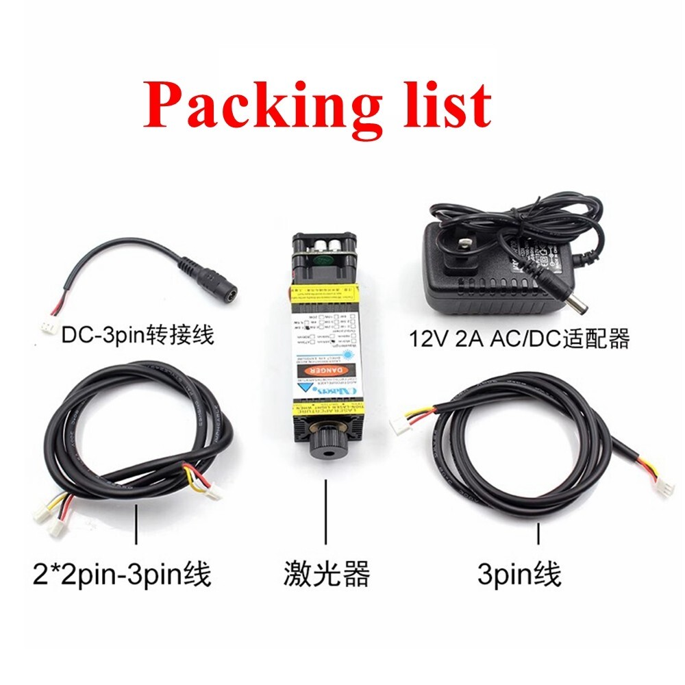 Focusable 650nm 300mw Red Dot Laser Diode Module 12V PWM Supported