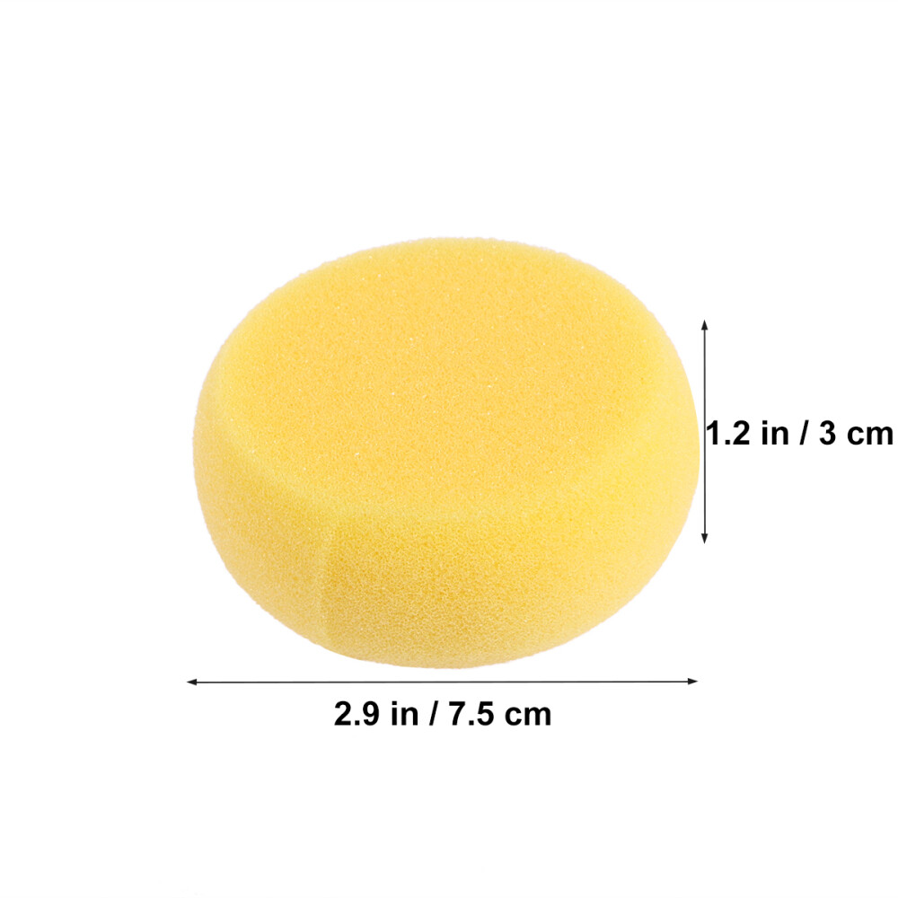 12pc Watercolor Artist Sponges for Painting Crafts Pottery Sponge Round Bath