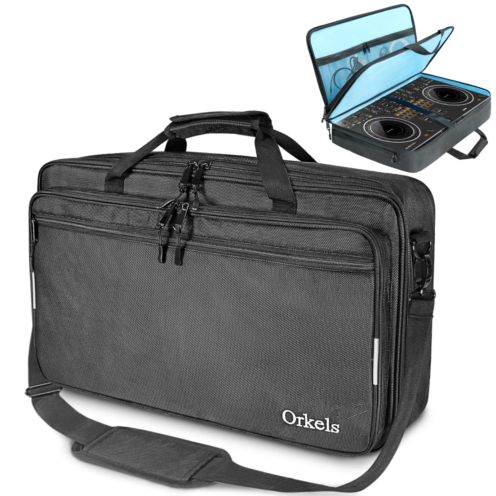 DJ Controller Case for DDJ-GRV6, DDJ-REV5, DDJ-REV7, DDJ-FLX6-GT, DDJ-800, XD...