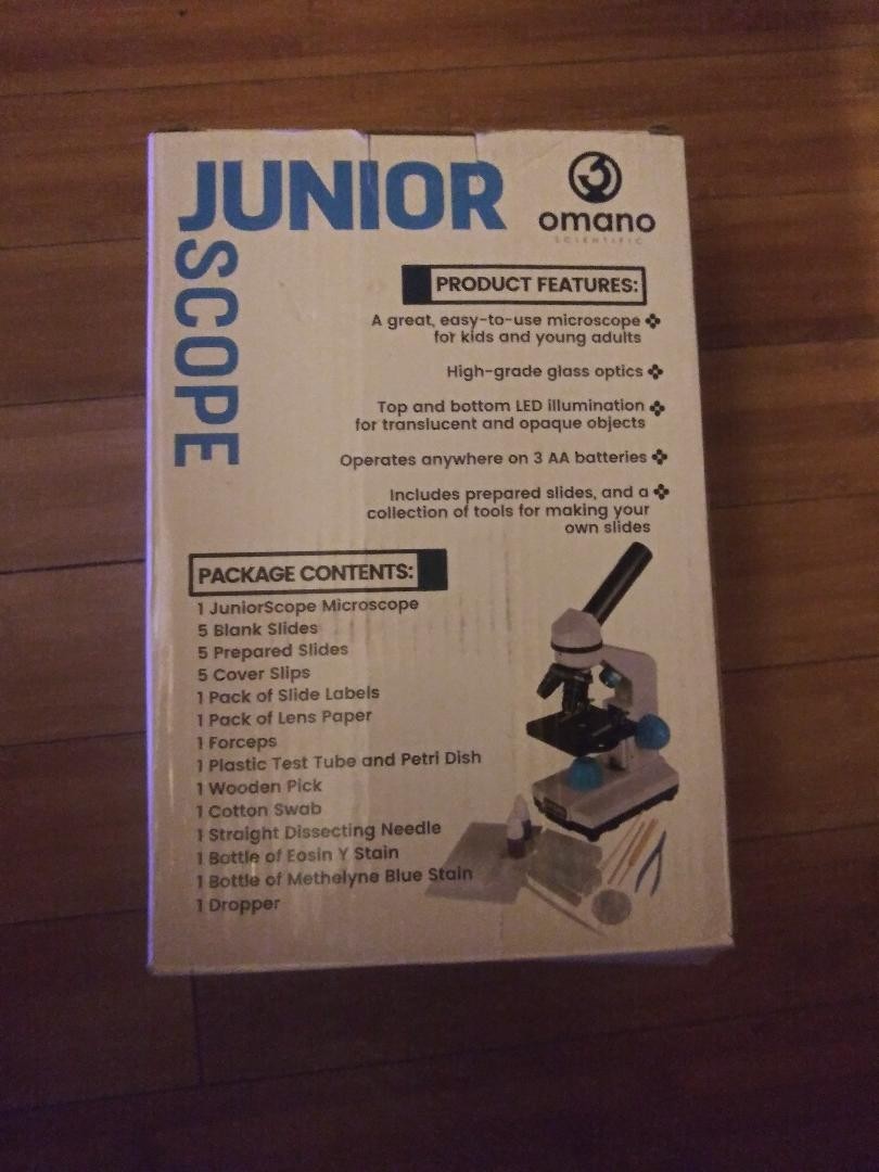 OMANO Scientific Junior scope Pack- Missing some accessories