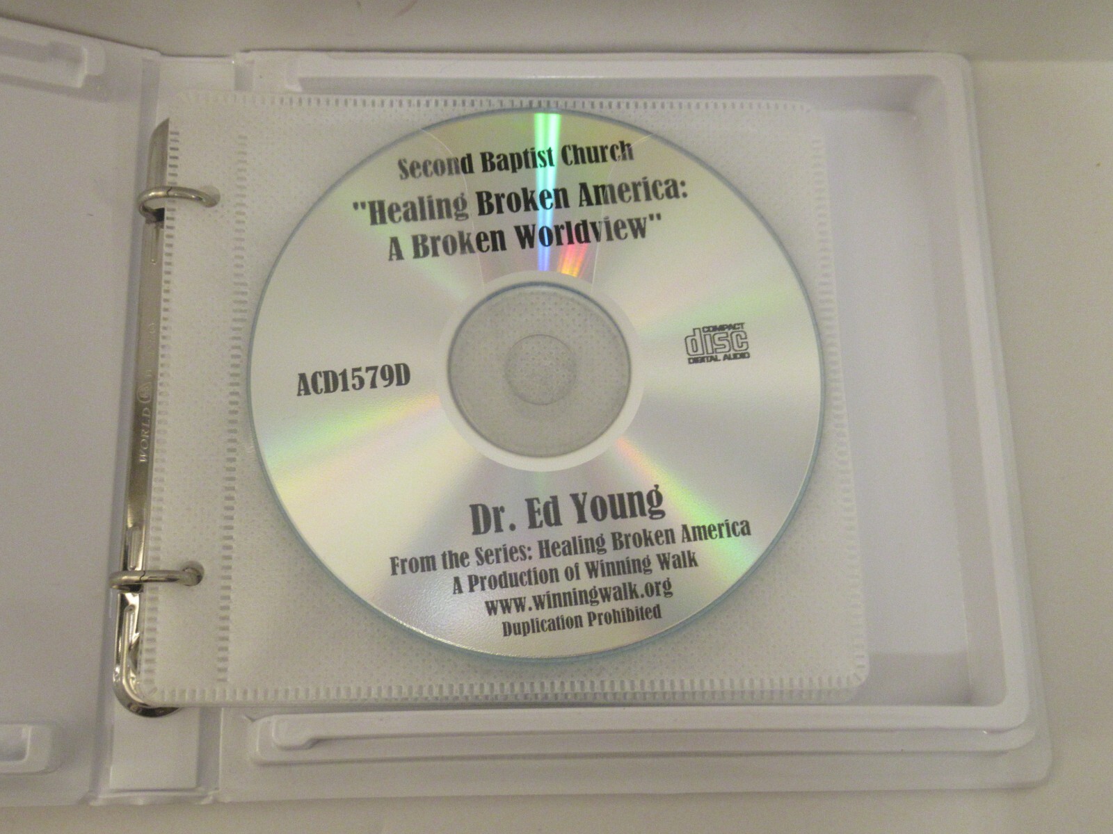 Dr. Ed Young - Healing Broken America (CD) 6-Disc Set