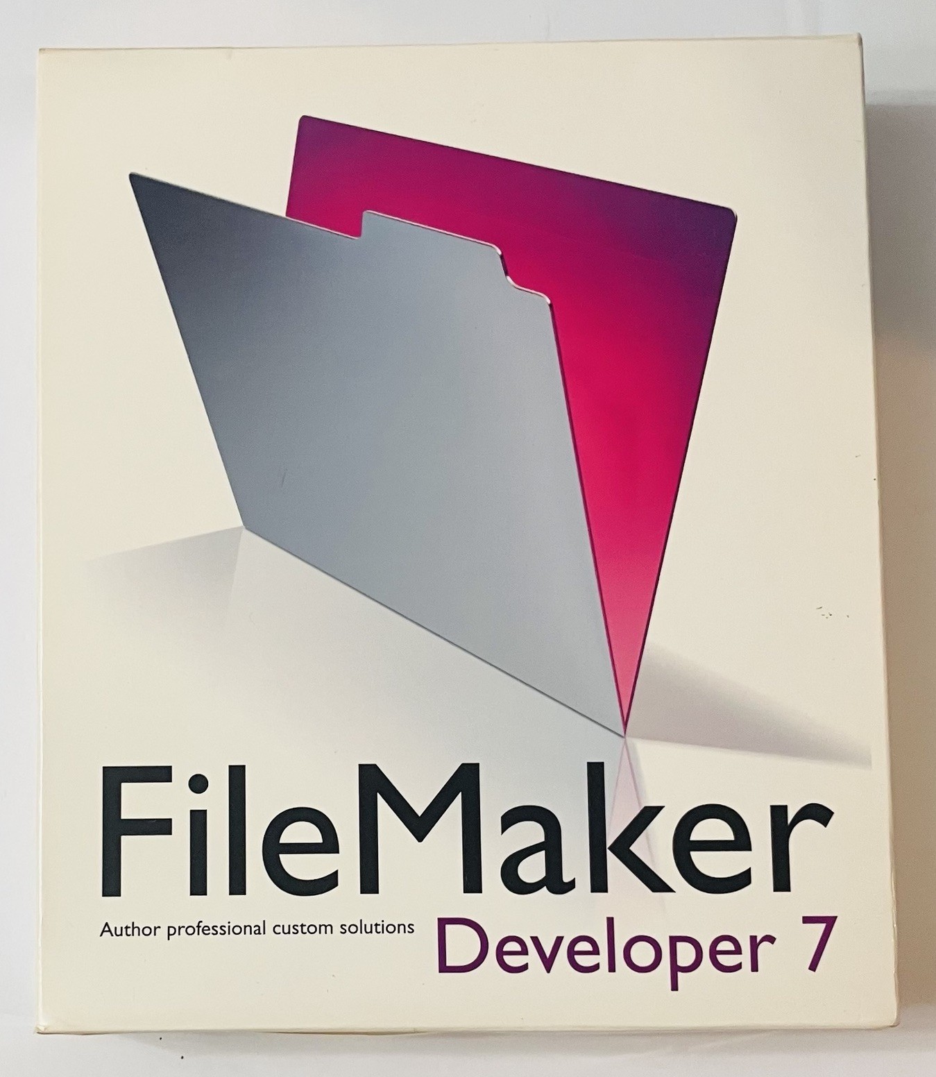 FileMaker Developer 7 Complete Box Set CD Manuals Mac Windows 2004 Database