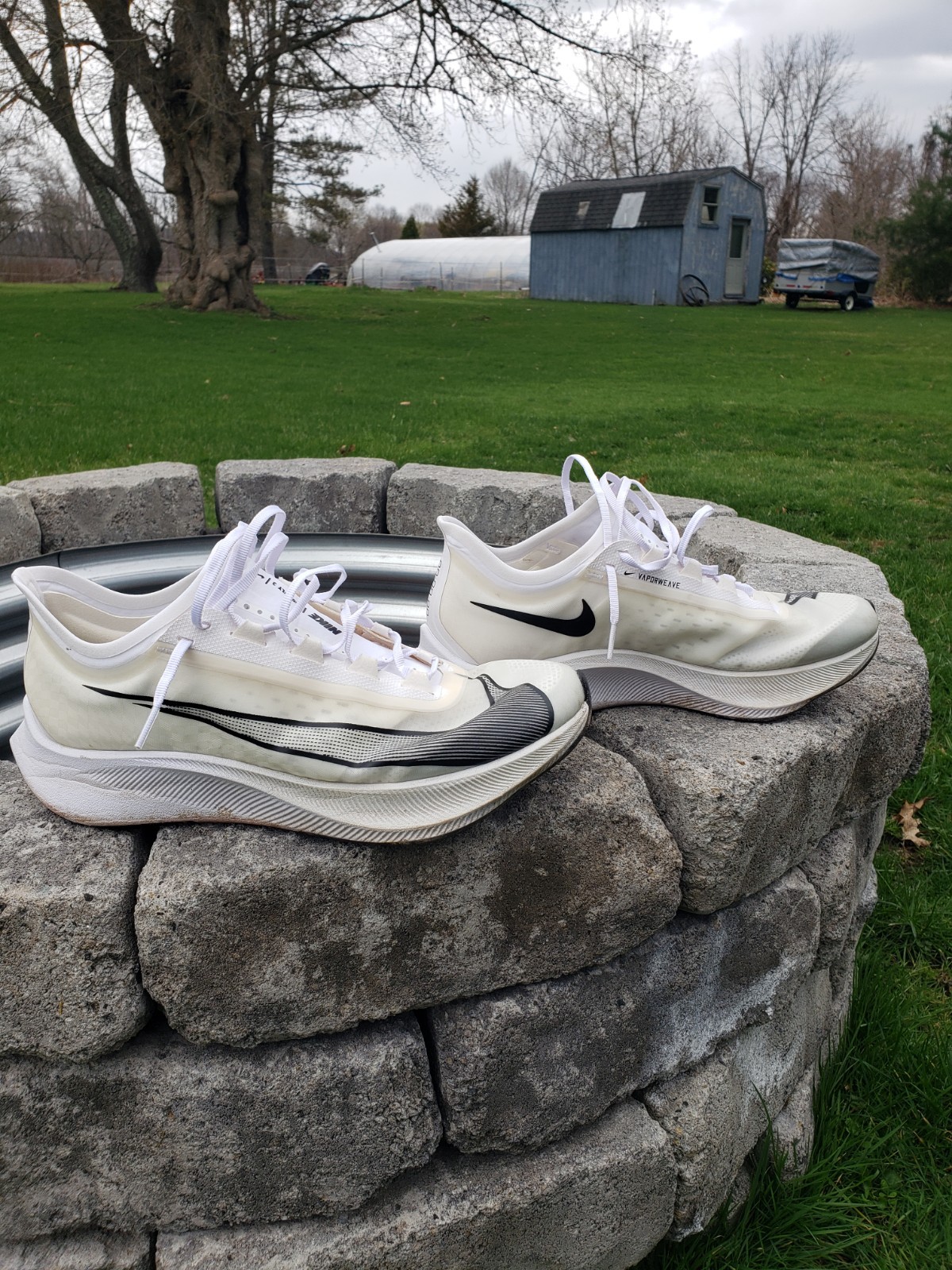 Nike Zoom Fly 3 WHITE Men's 10
