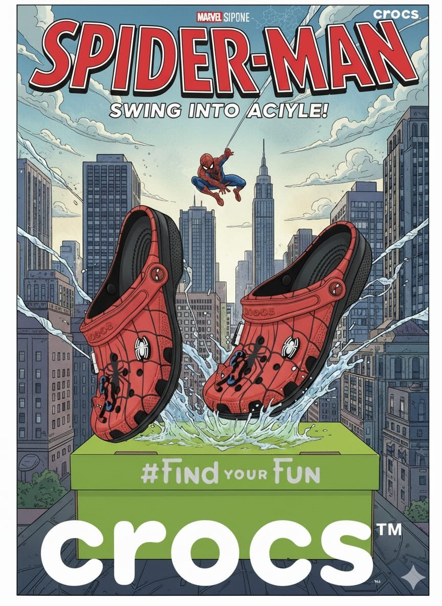 ✅Spider-Man Crocs for Kids | Marvel Sandals for Summer, Beach, and Pool
