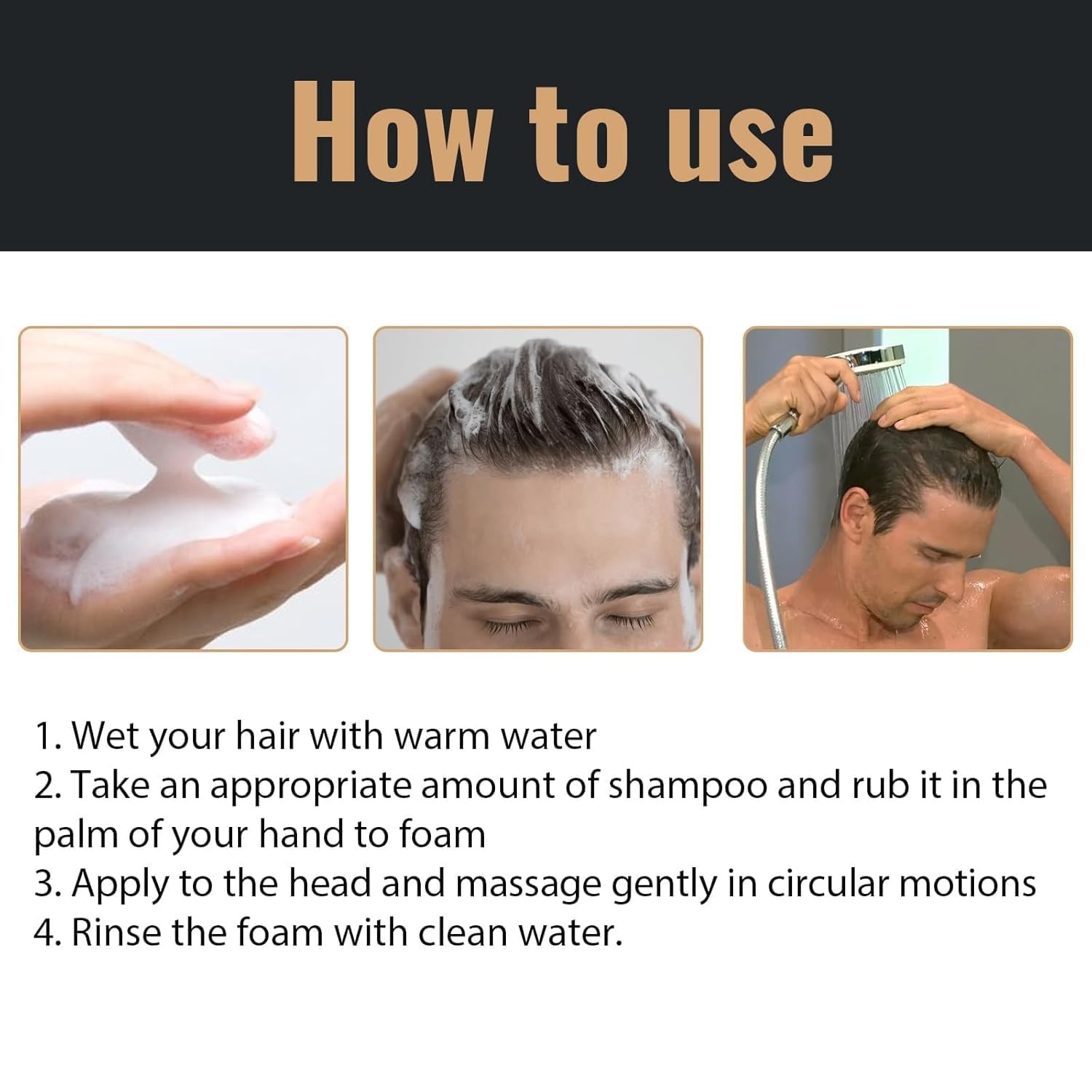 Root Activator Shampoo, SPARTAN Hair Loss Shampoo,Shampoo Root Activator US