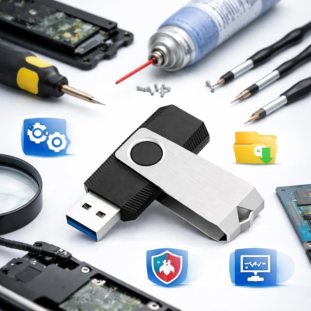 Ultimate Computer Repair Toolkit USB | Bootable Recovery & Diagnostics | 5 PACK