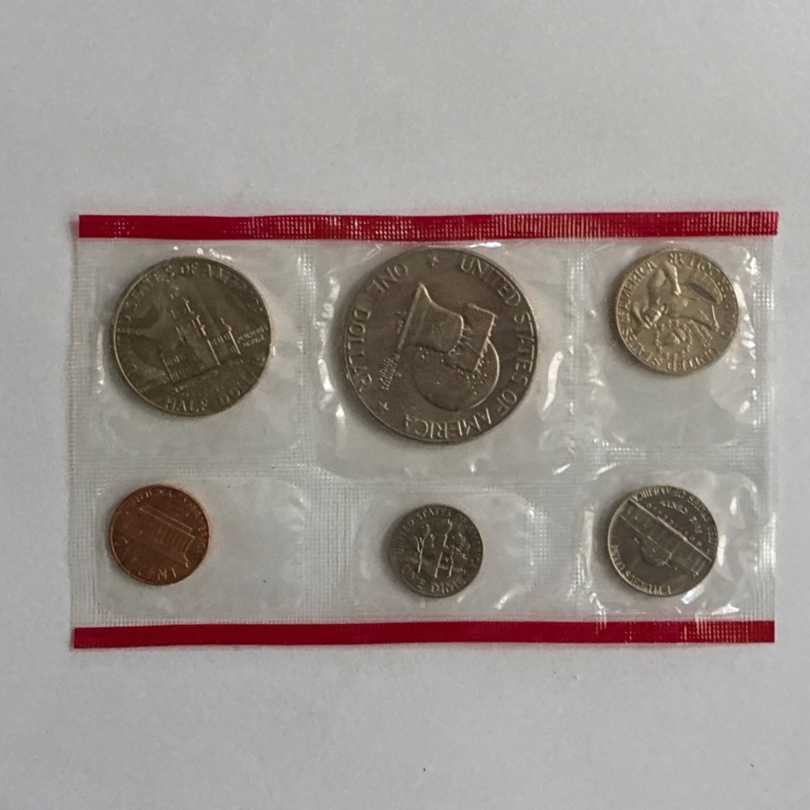 1976 D Mint Set Sealed Bicentennial 6 Coins