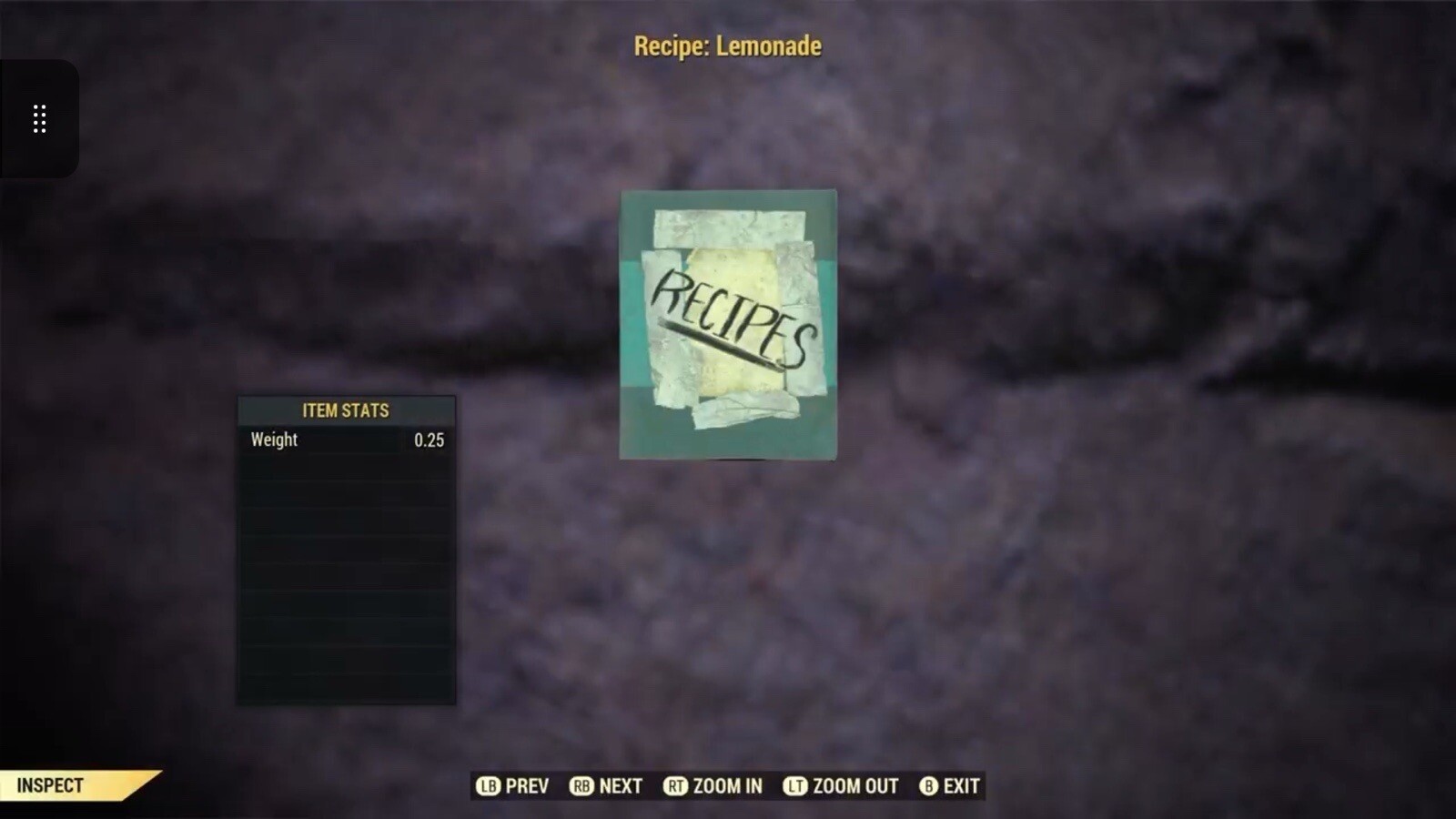 (Xbox) Lemonade Recipe